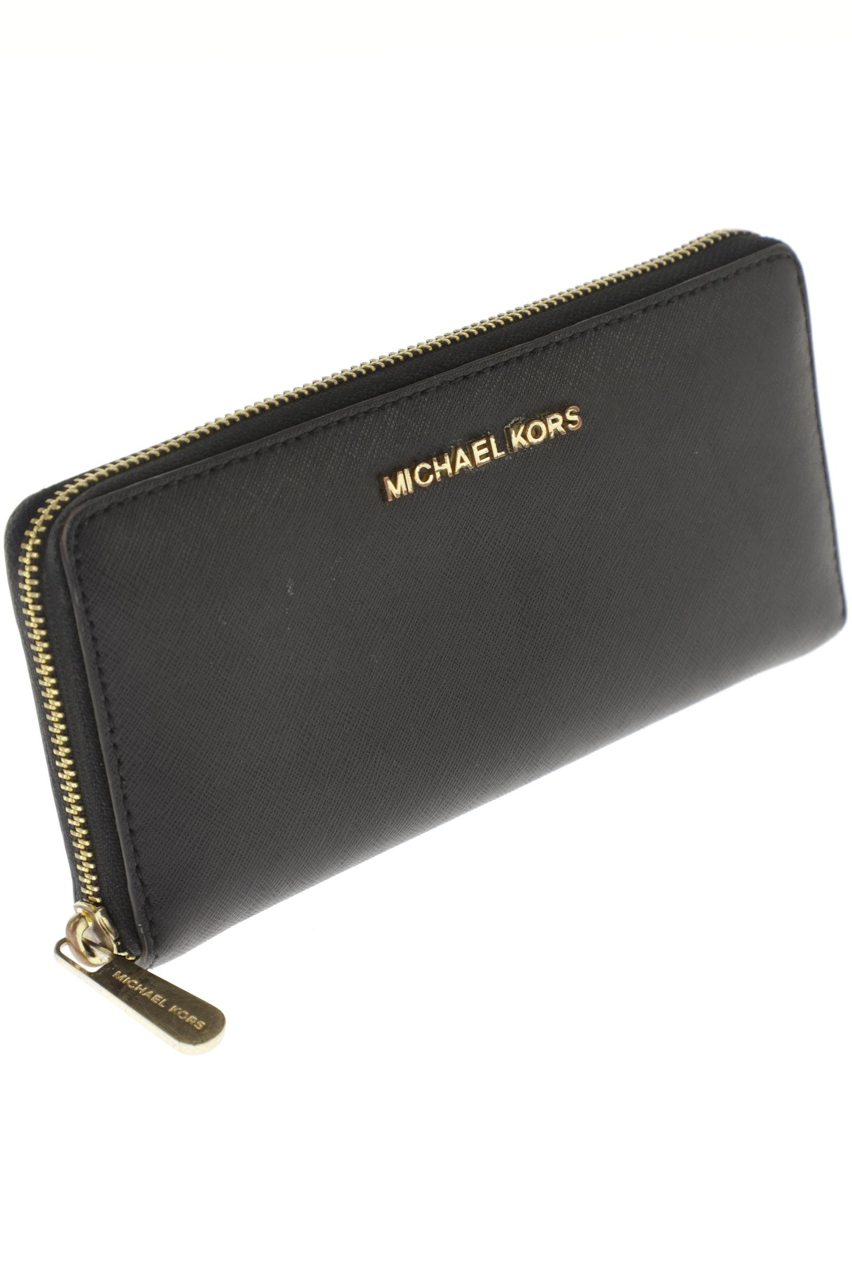 

Michael Michael Kors Damen Portemonnaie, schwarz, Gr.