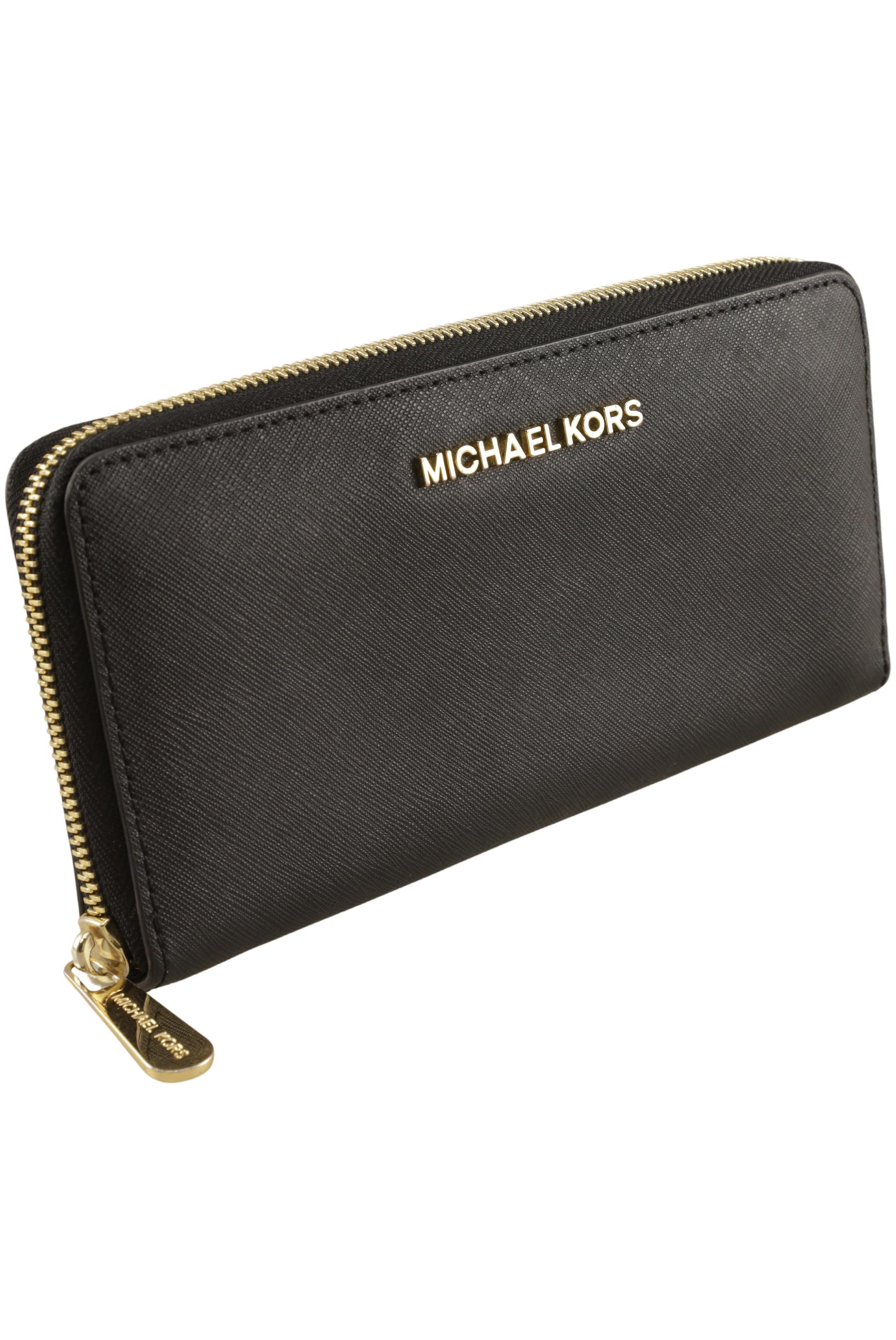 

Michael Michael Kors Damen Portemonnaie, schwarz, Gr.