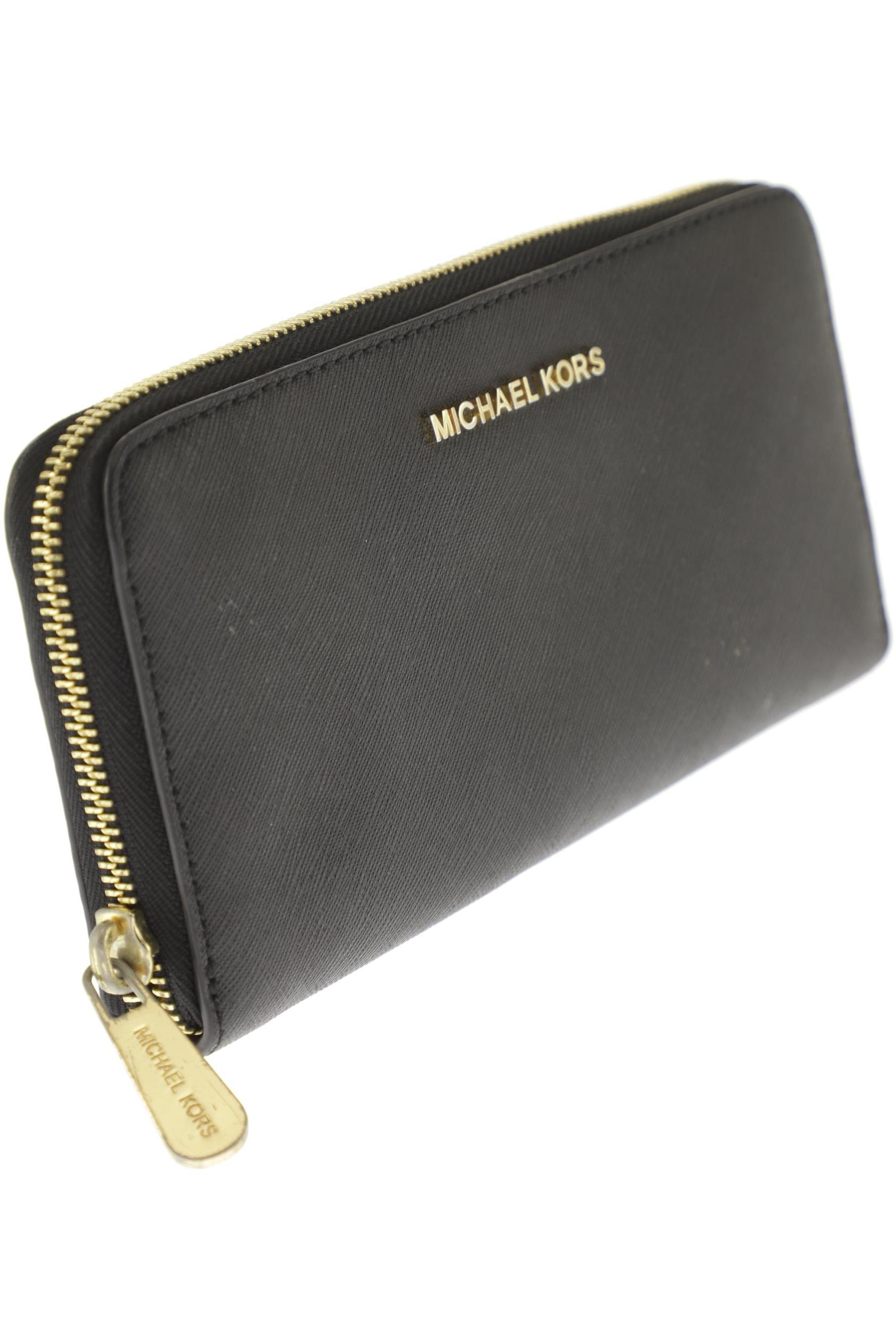 

Michael Michael Kors Damen Portemonnaie, schwarz, Gr.