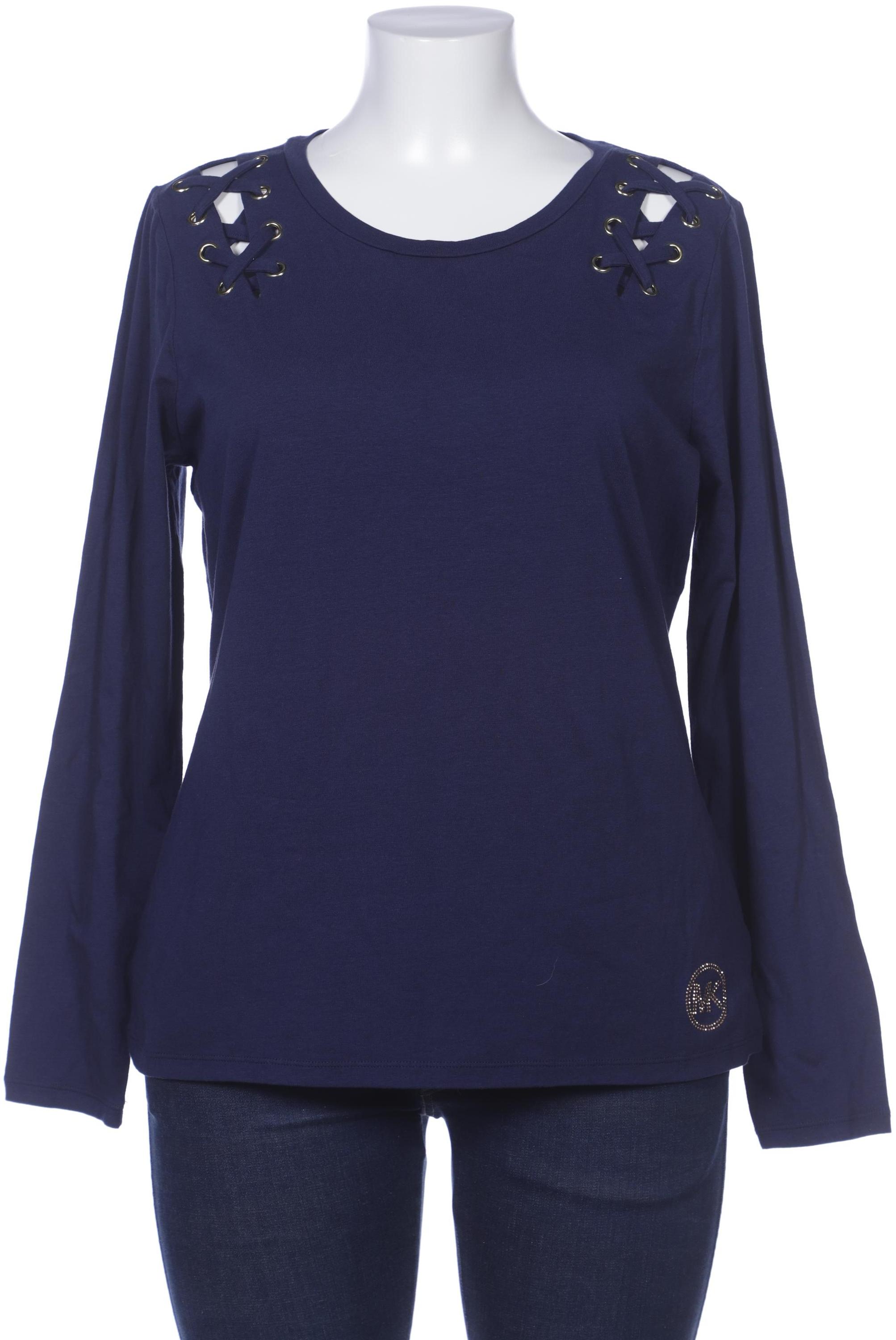 

Michael Michael Kors Damen Langarmshirt, marineblau, Gr. 44