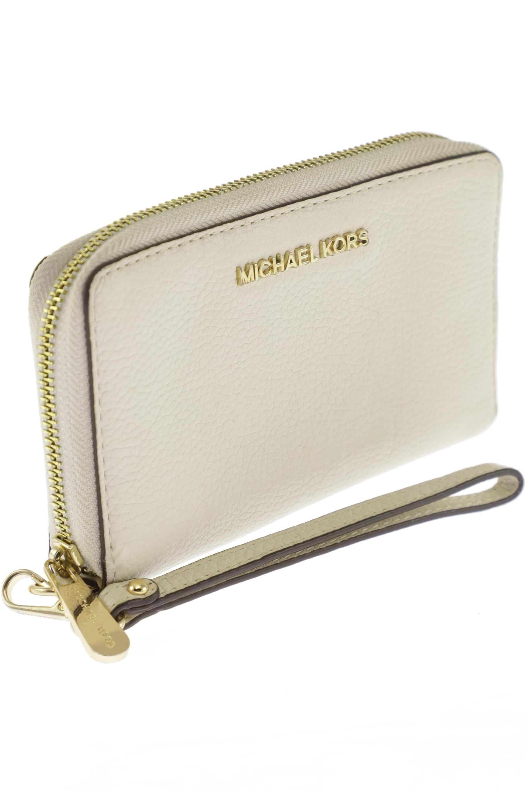 

Michael Michael Kors Damen Portemonnaie, cremeweiß, Gr.