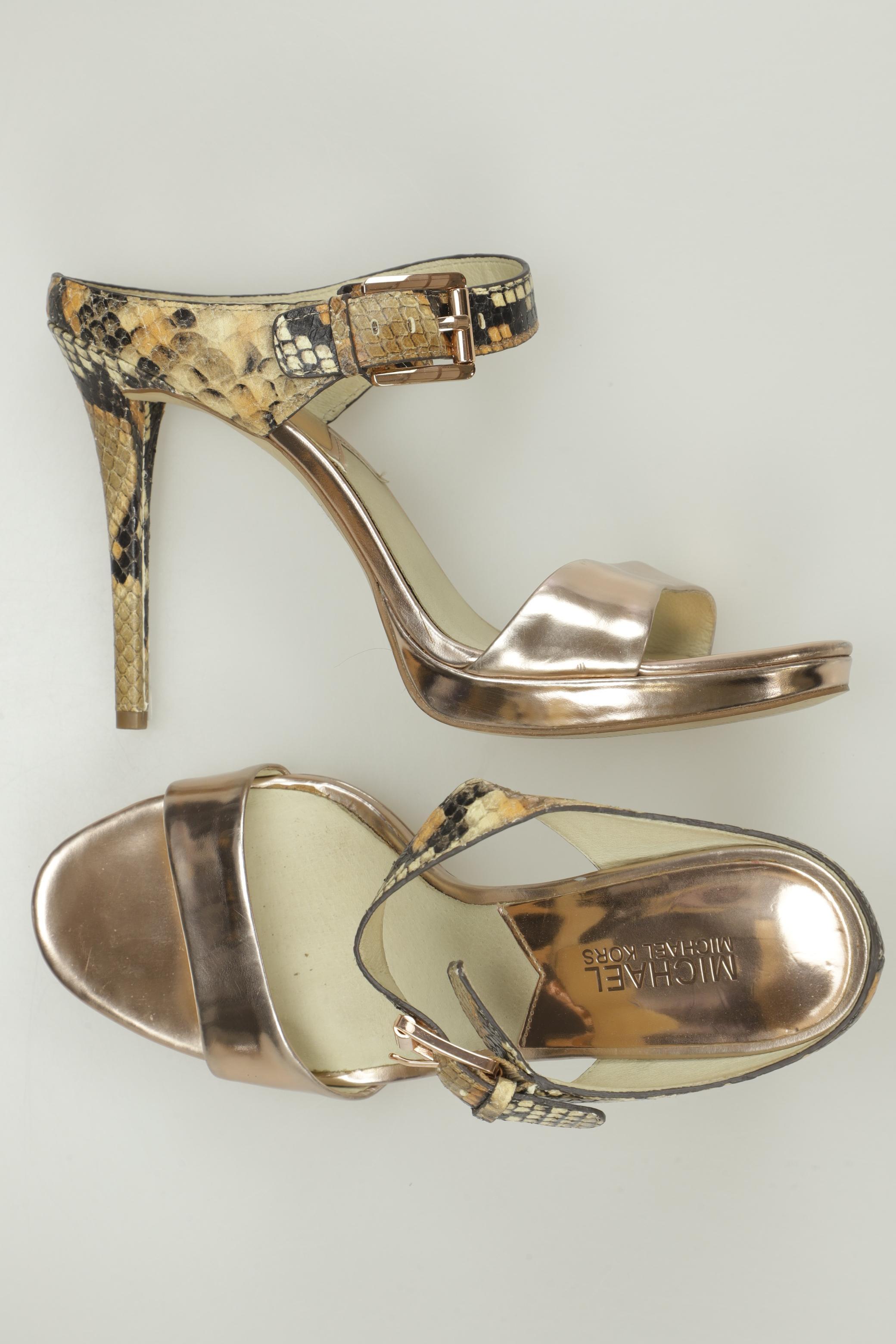 

Michael Michael Kors Damen Sandale, gold, Gr. 9