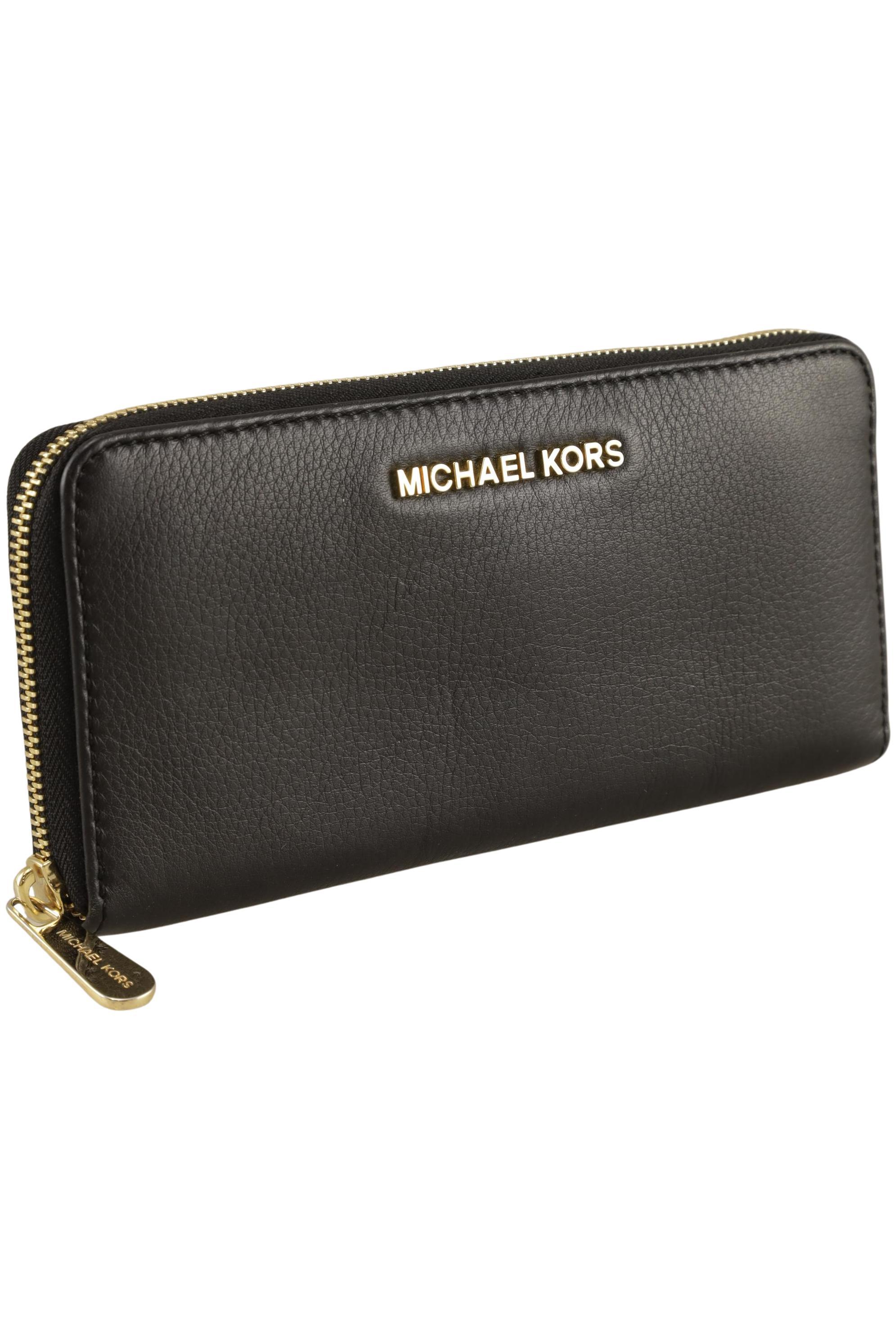 

Michael Michael Kors Damen Portemonnaie, schwarz, Gr.