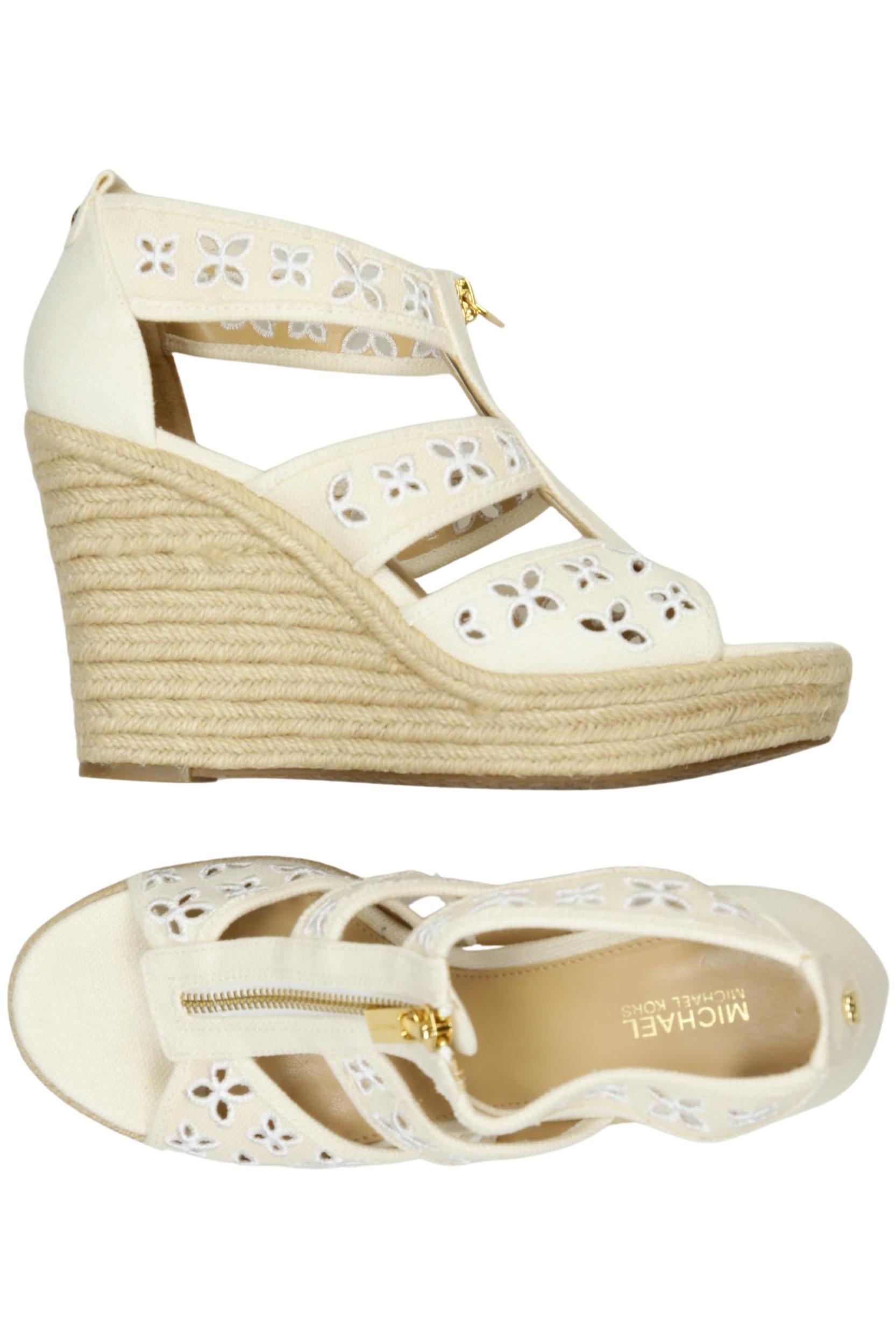 Thumbnail - Michael Michael Kors Damen Sandale, cremeweiß, Gr. 38.5
