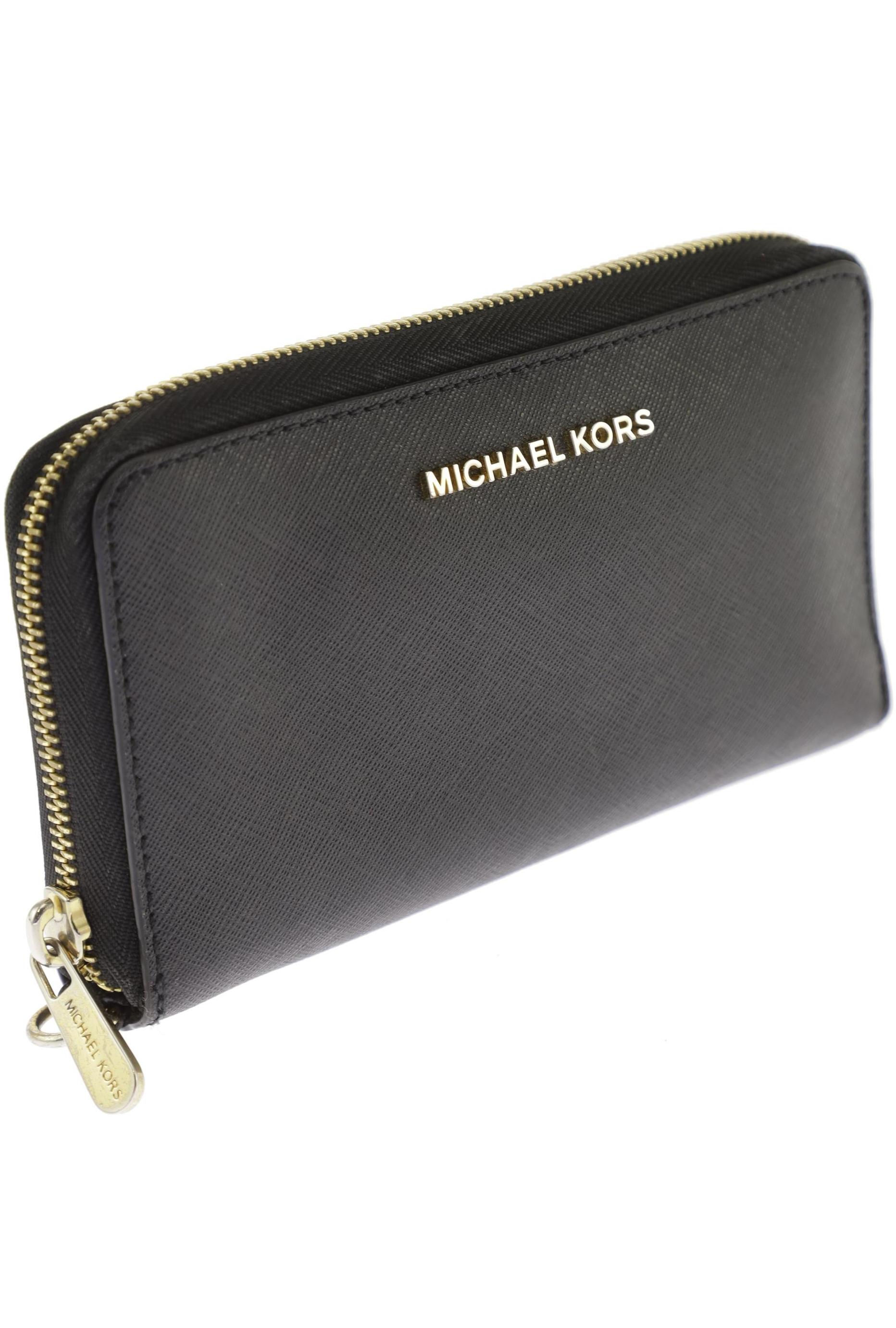 

Michael Michael Kors Damen Portemonnaie, schwarz, Gr.