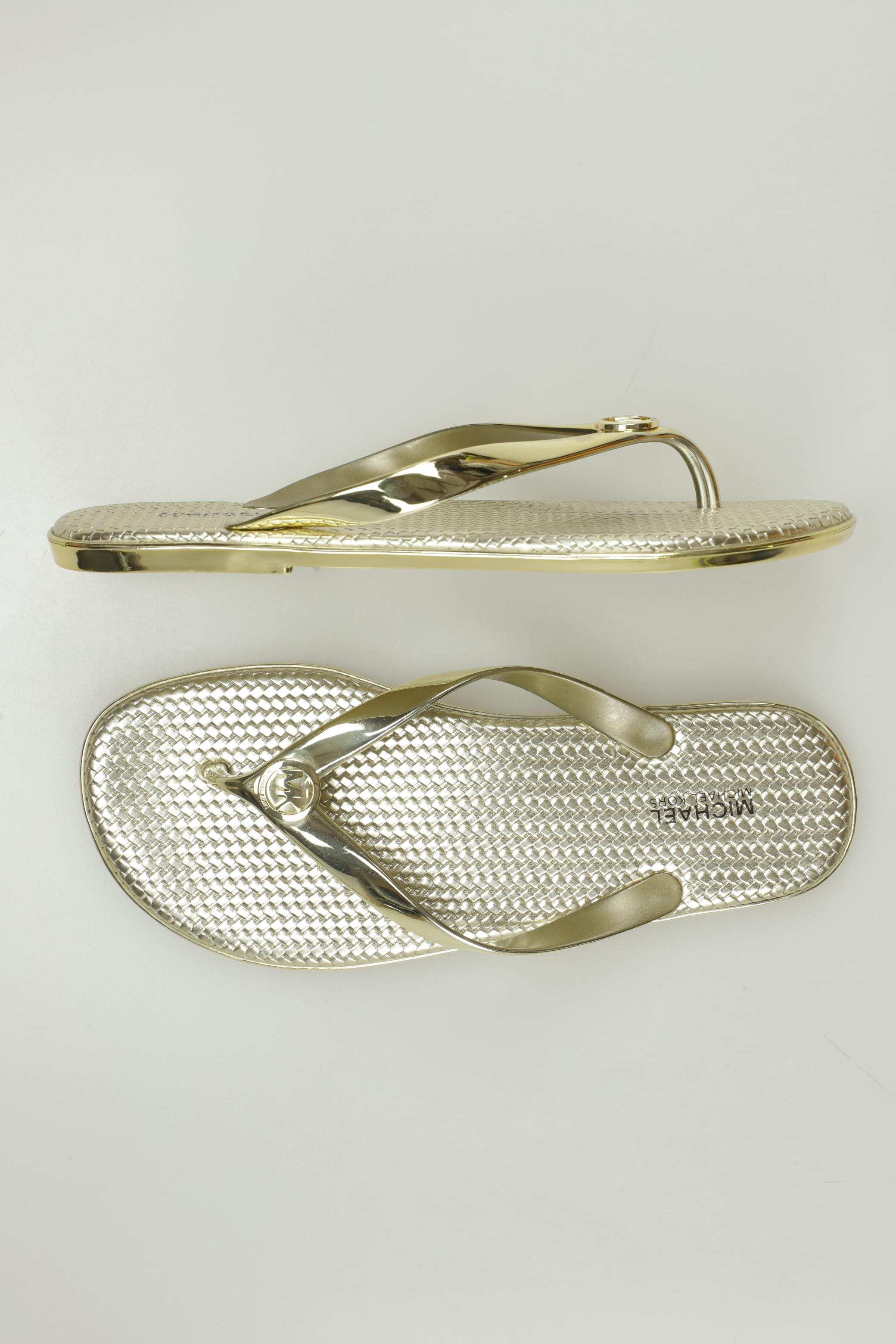 

Michael Michael Kors Damen Sandale, gold, Gr. 8