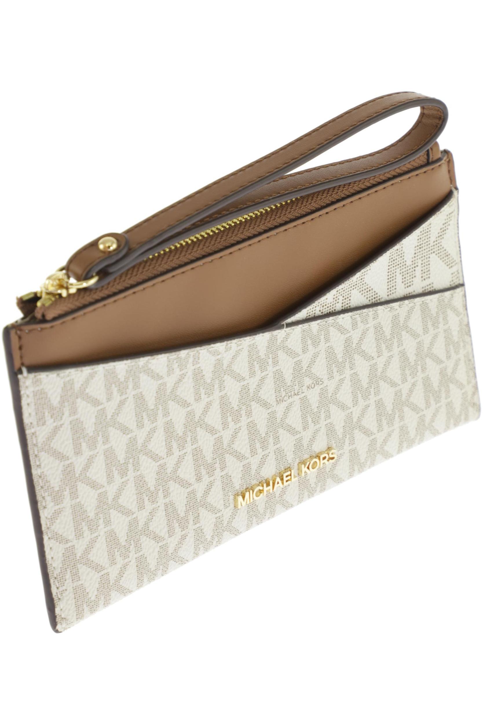 

Michael Michael Kors Damen Portemonnaie, cremeweiß, Gr.