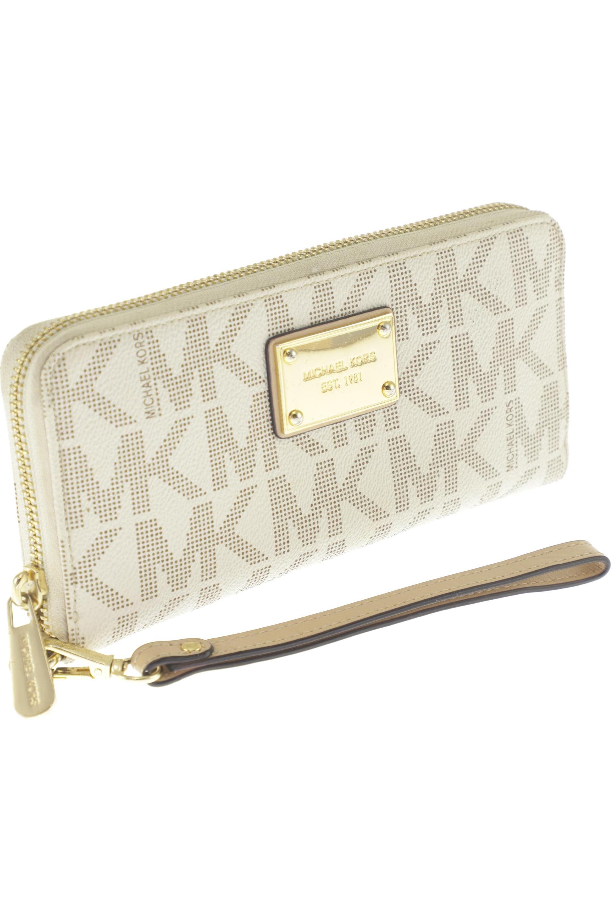 

Michael Michael Kors Damen Portemonnaie, cremeweiß, Gr.