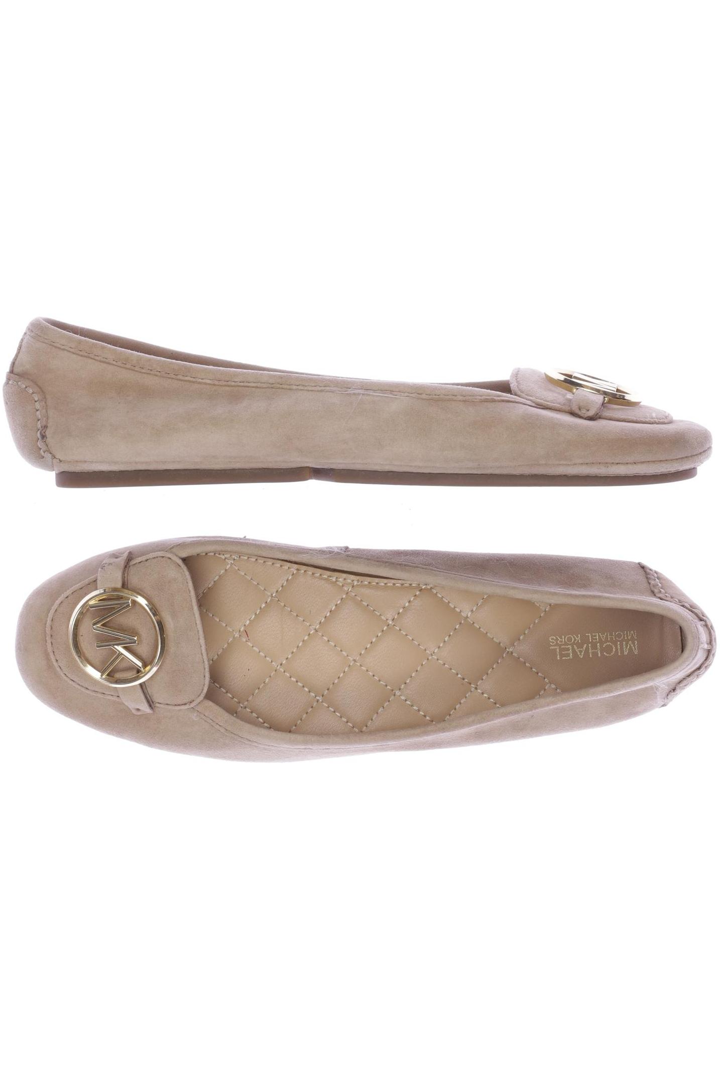 

Michael Michael Kors Damen Ballerinas, beige, Gr. 8