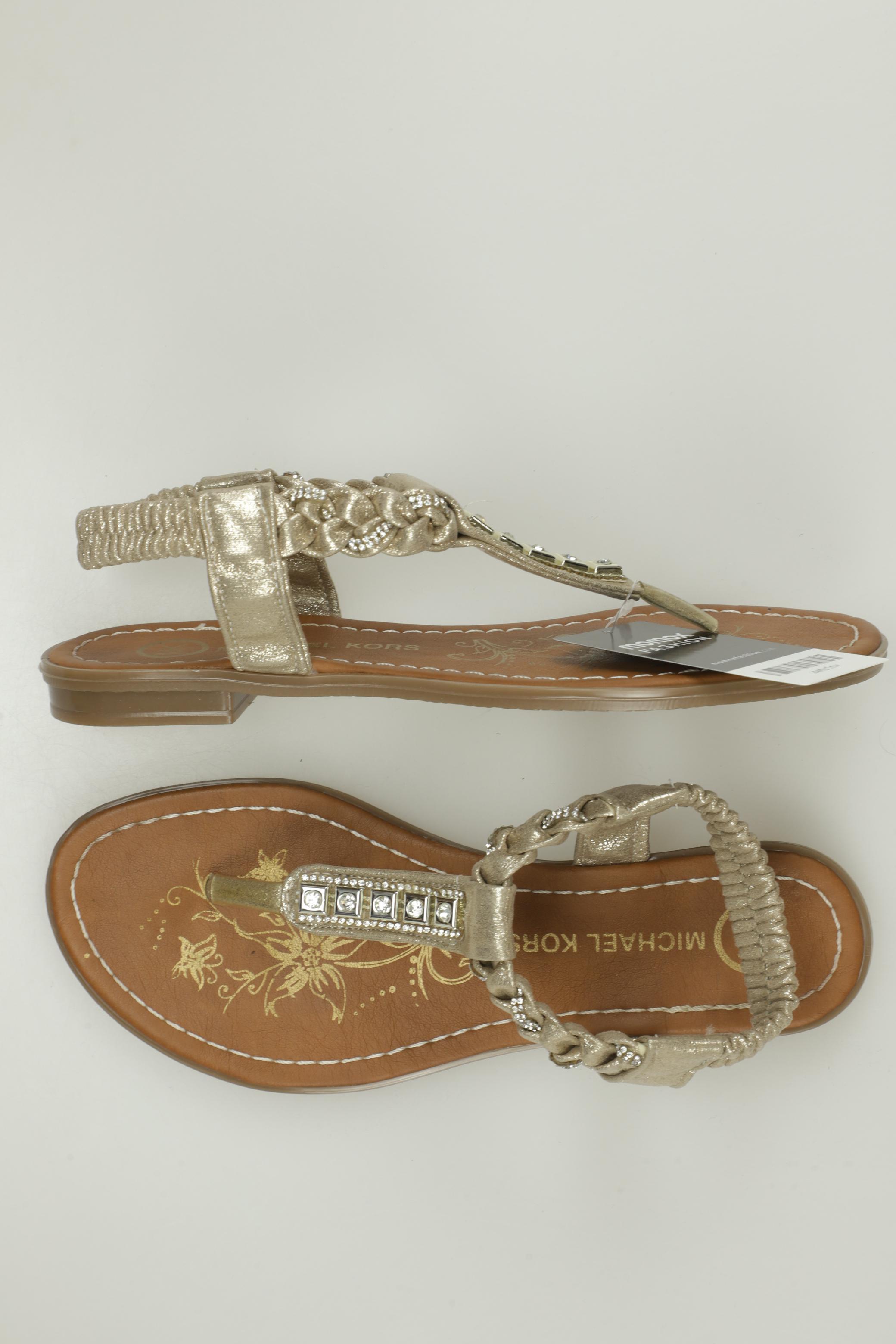 

MICHAEL MICHAEL KORS Damen Sandale, gold