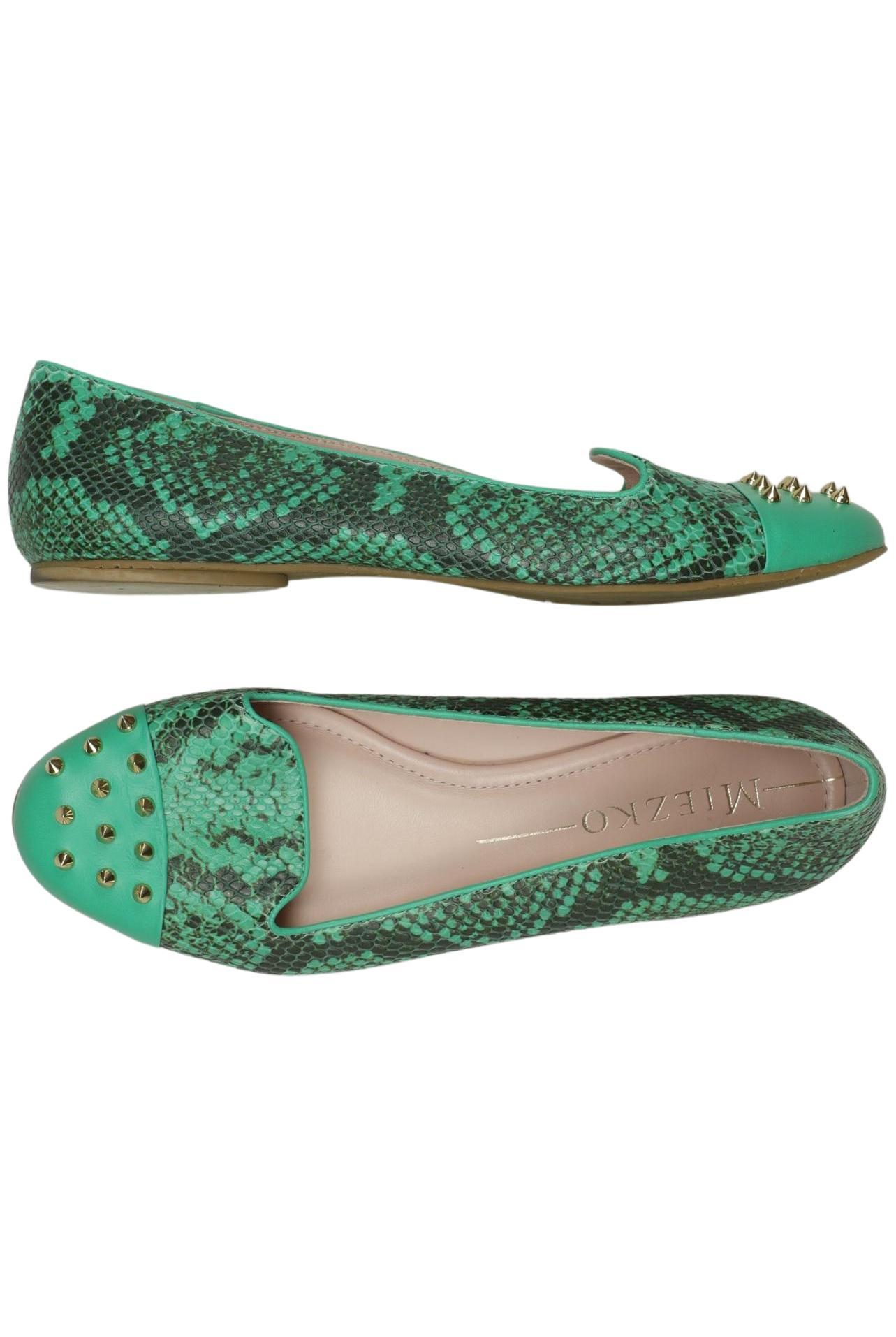 

Miezko Damen Ballerinas, grün, Gr. 39