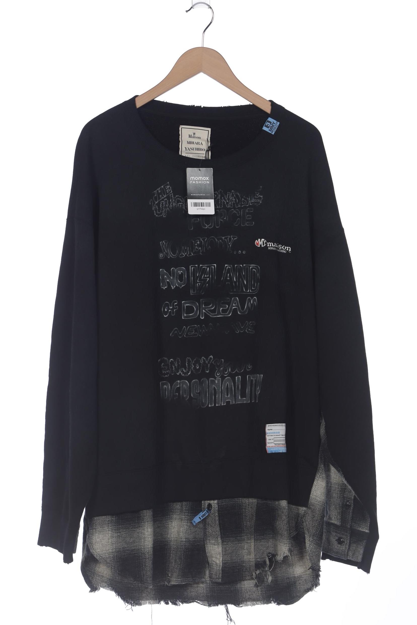 

Miharayasuhiro Herren Sweatshirt, schwarz, Gr. 50