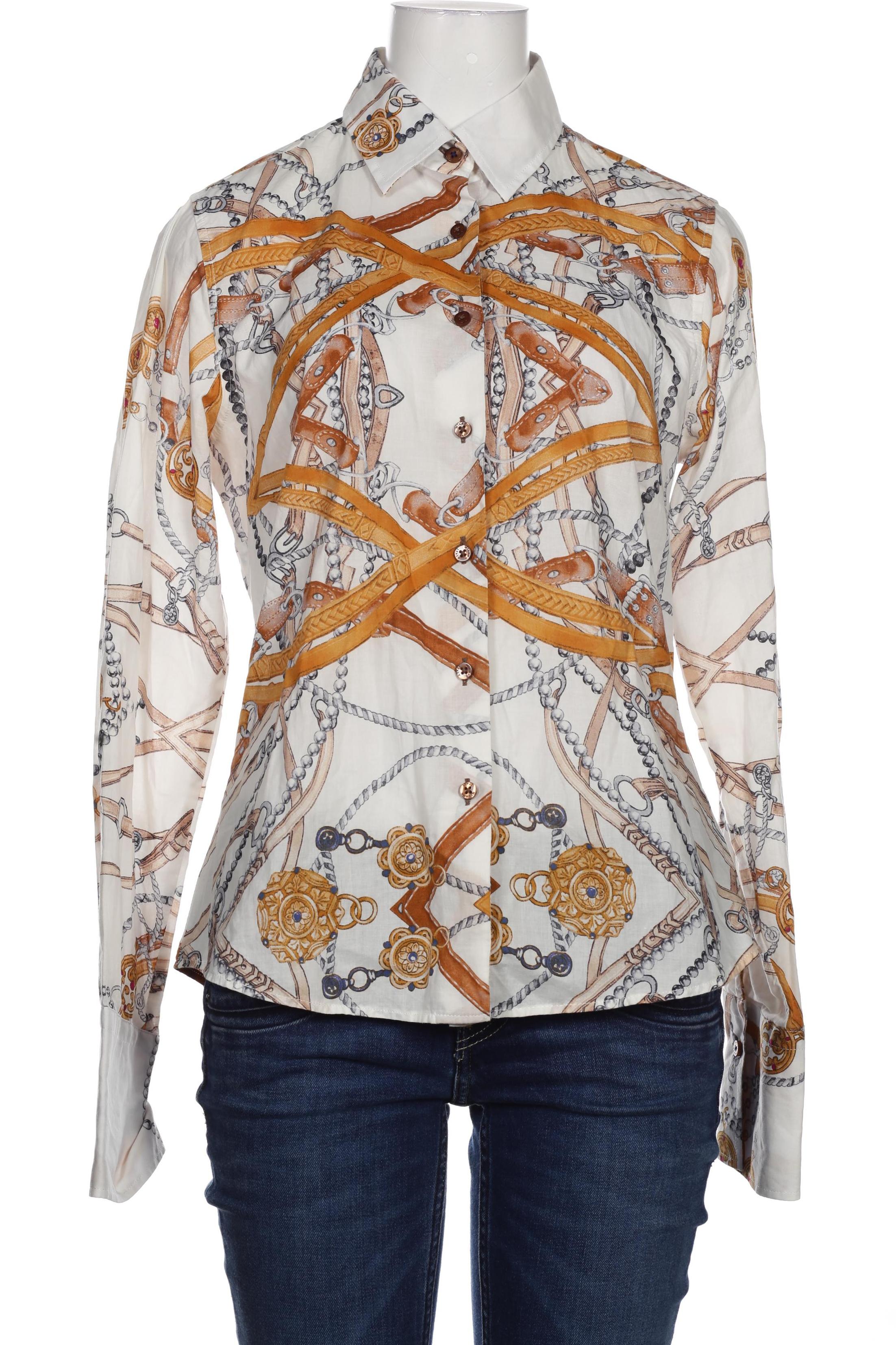 

Milano Italy Damen Bluse, weiß, Gr. 36