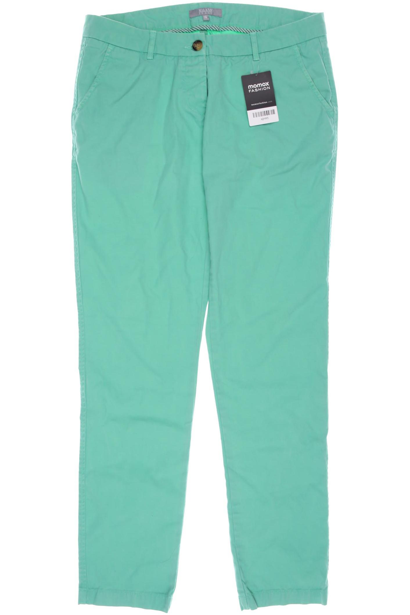 Thumbnail - Milano Italy Damen Jeans, grün, Gr. 38