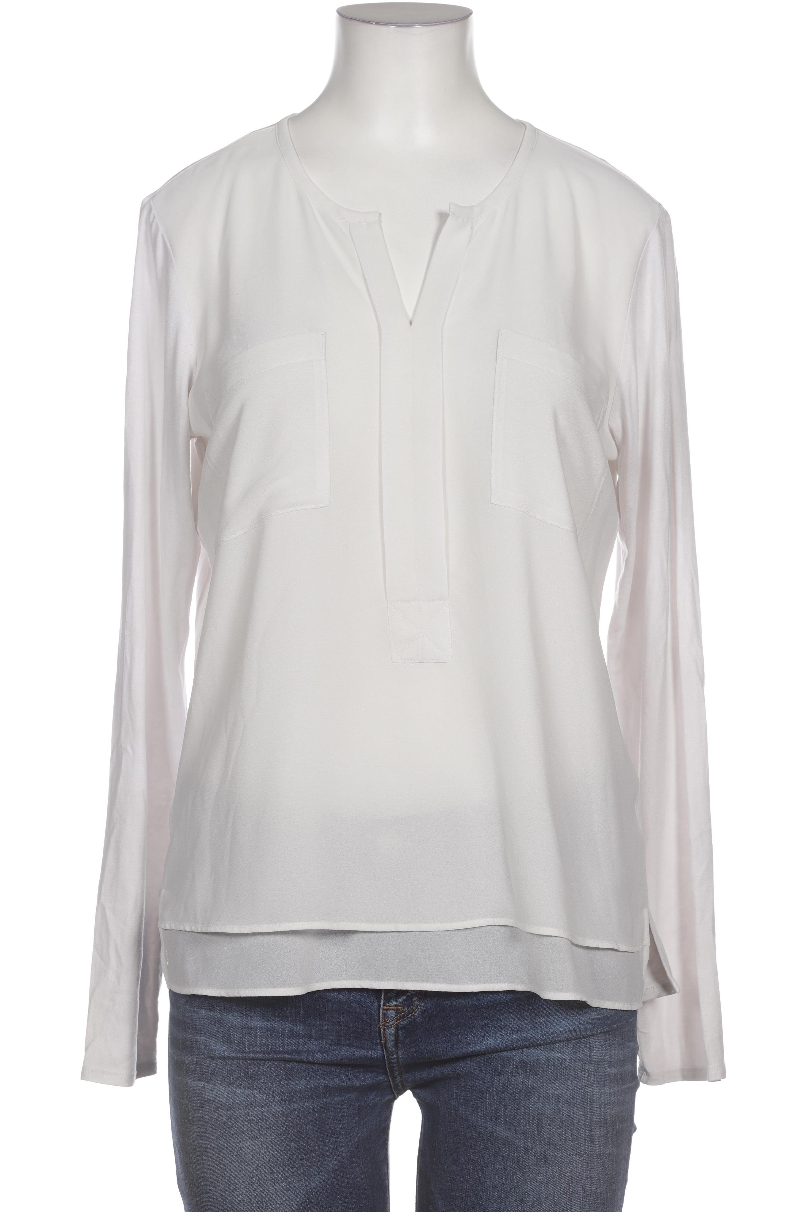 

Milano Italy Damen Bluse, weiß, Gr. 36