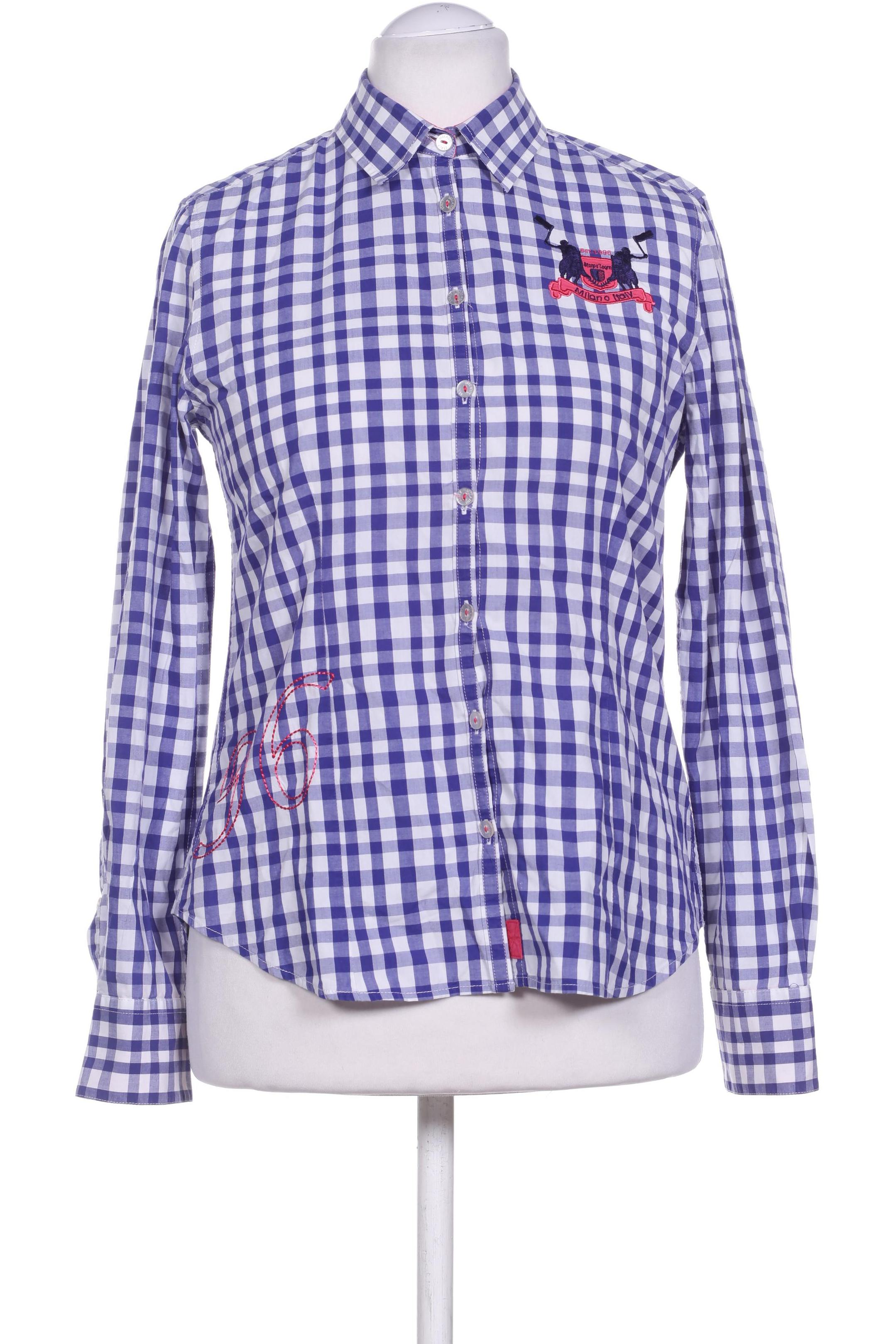 

Milano Italy Damen Bluse, blau, Gr. 38
