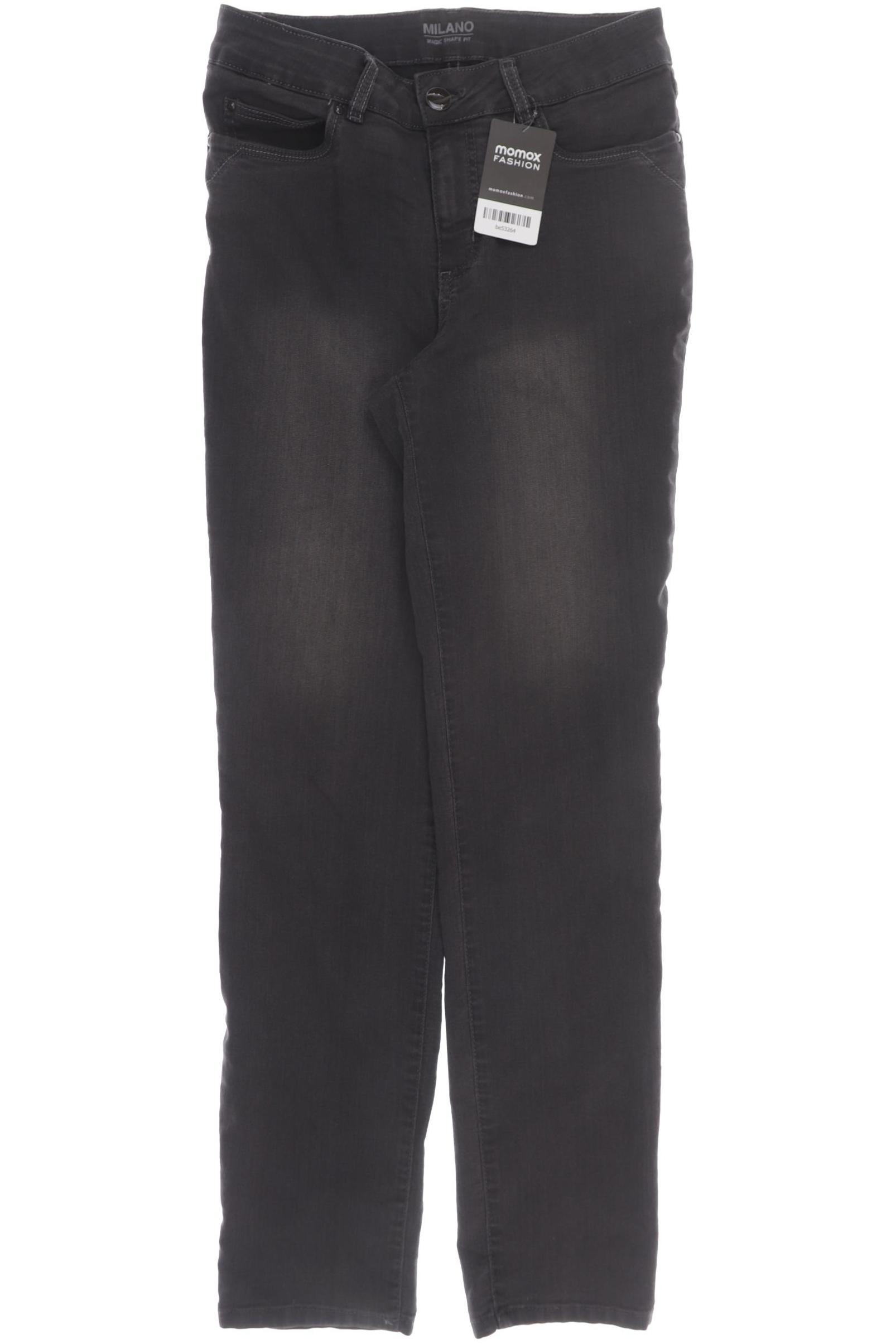 

Milano Italy Damen Jeans, grau, Gr. 25