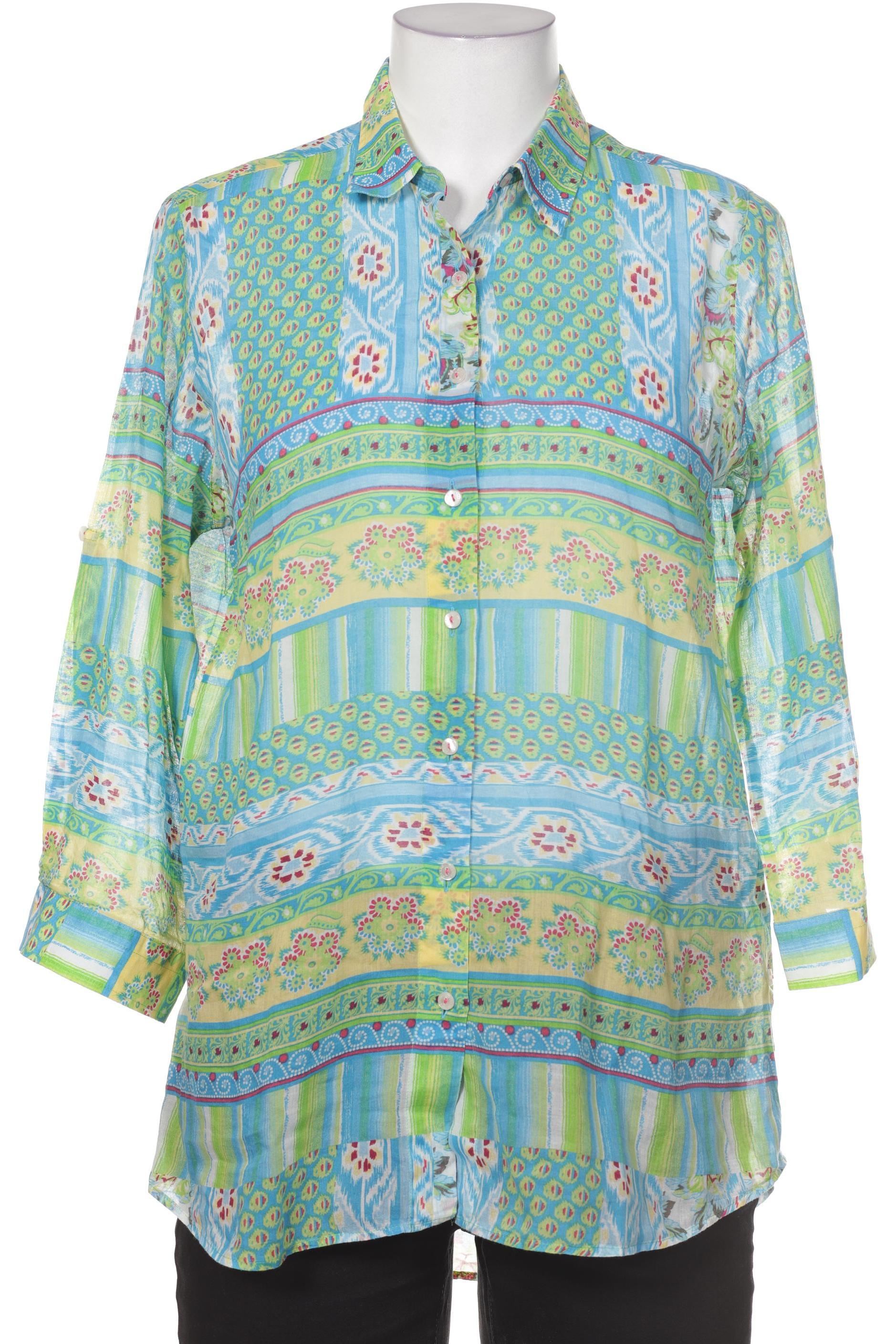 

Milano Italy Damen Bluse, blau, Gr. 40