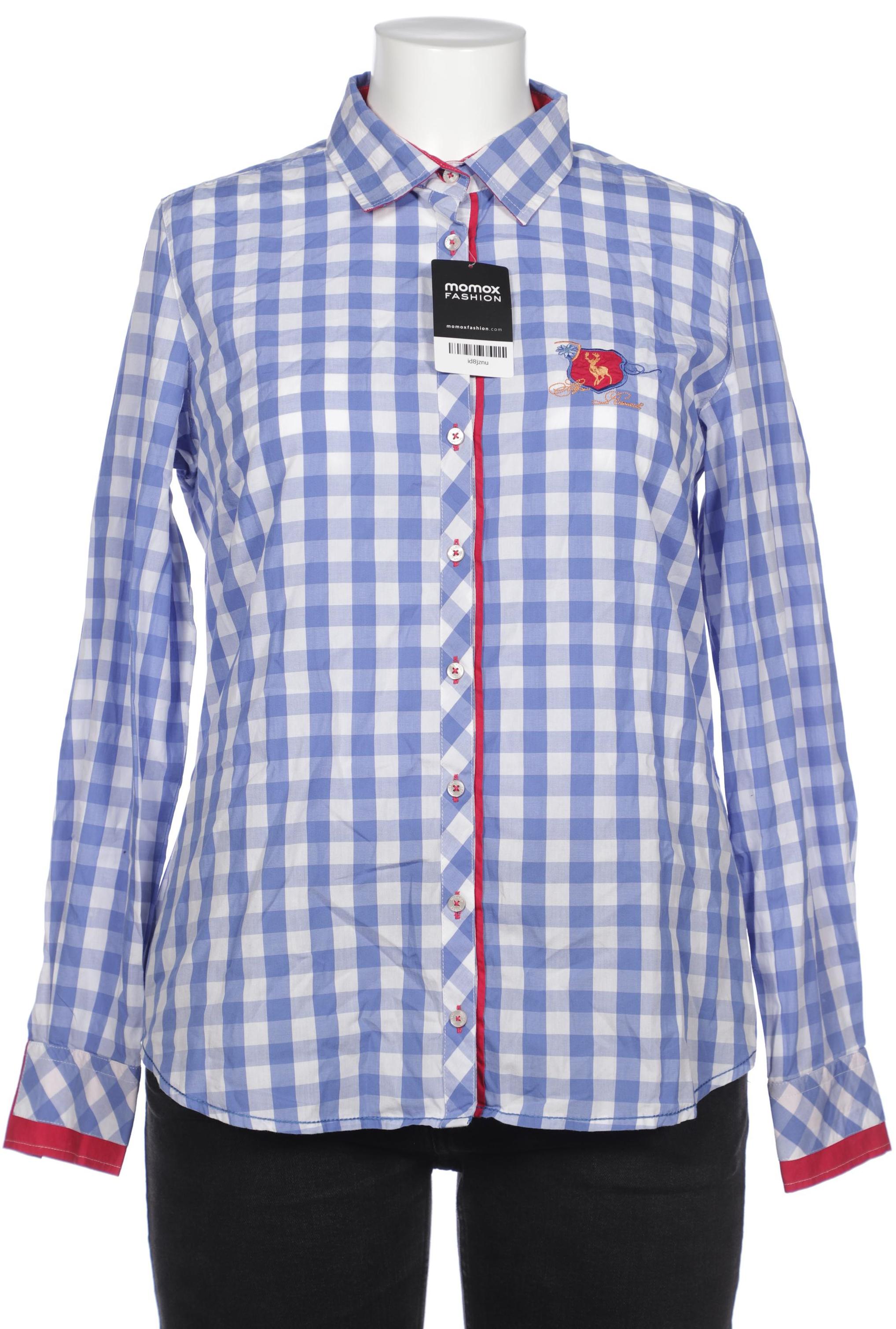 

Milano Italy Damen Bluse, blau, Gr. 42