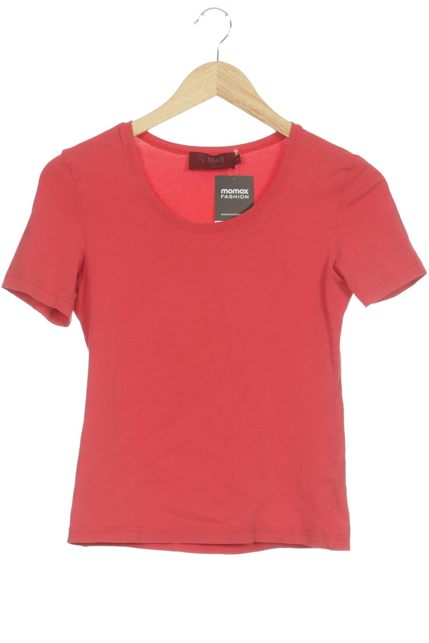

Milano Italy Damen T-Shirt, rot, Gr. 36