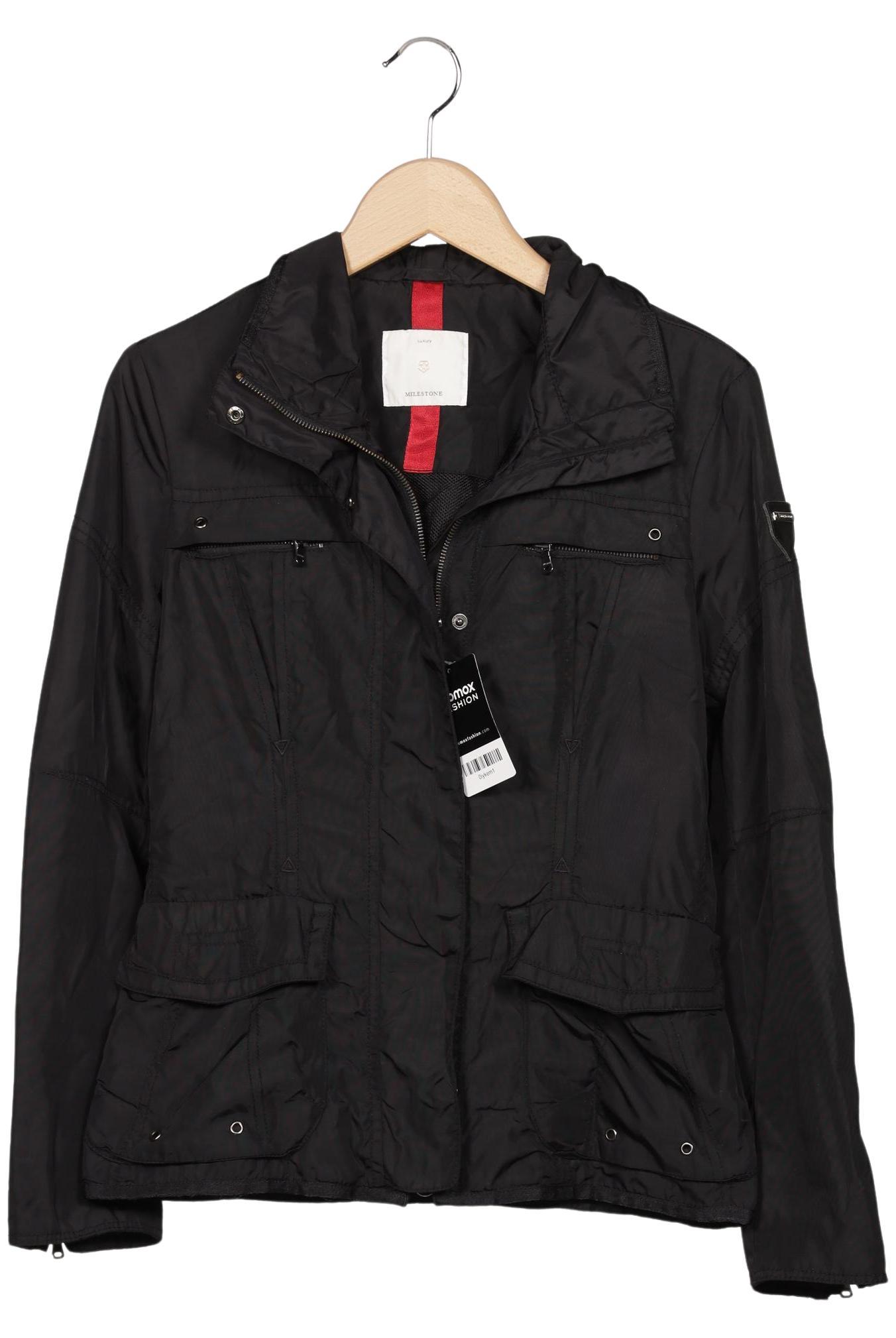 

Milestone Damen Jacke, schwarz, Gr. 36