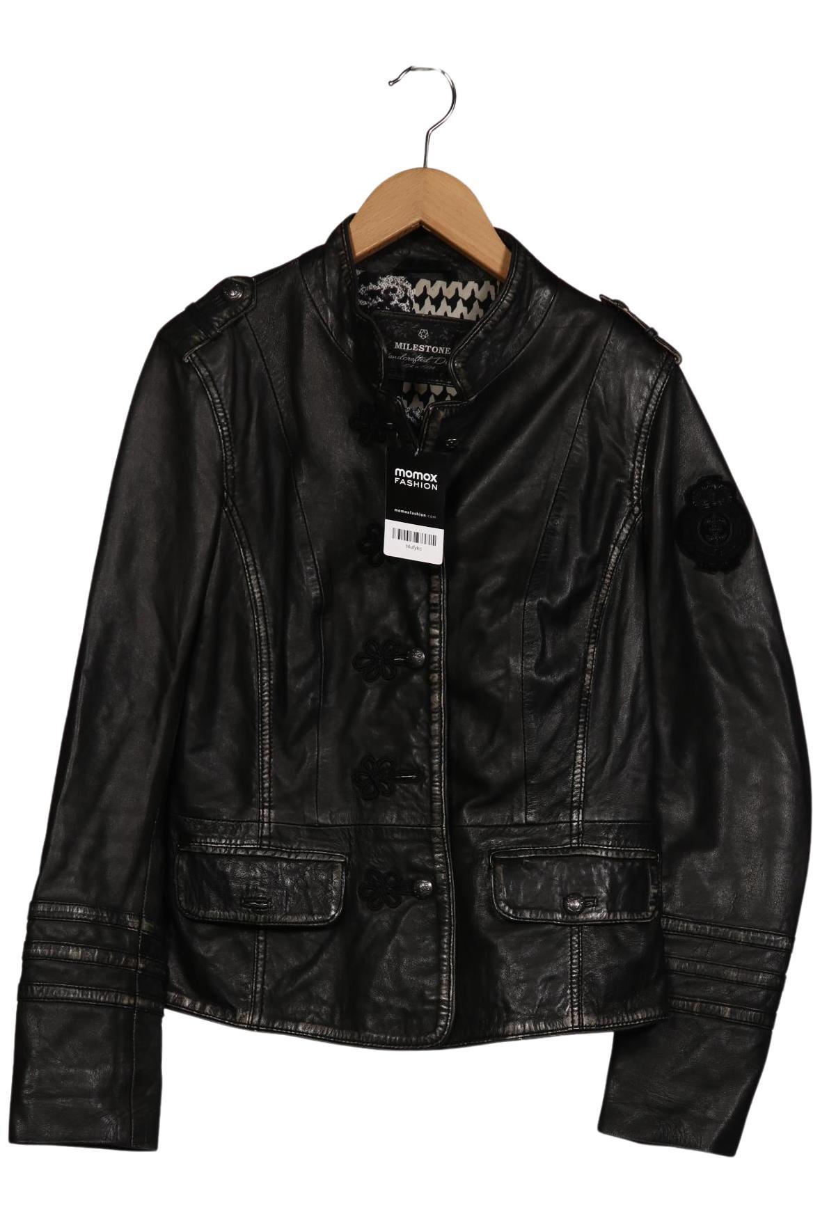 

Milestone Damen Jacke, schwarz, Gr. 38