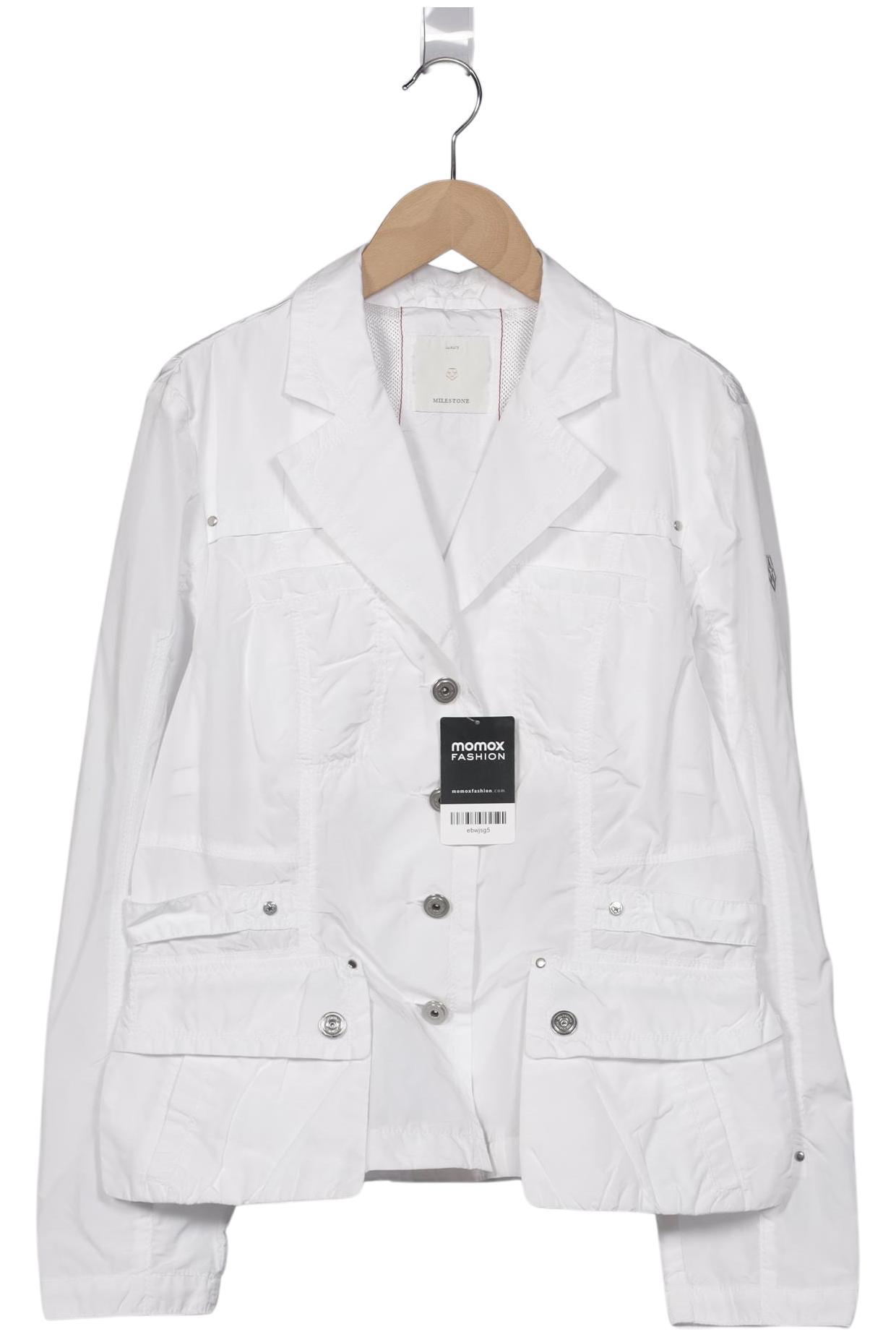 

Milestone Damen Jacke, weiß, Gr. 38