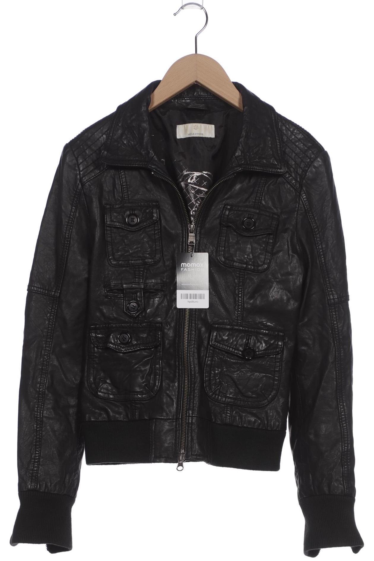 

Milestone Damen Jacke, schwarz, Gr. 36