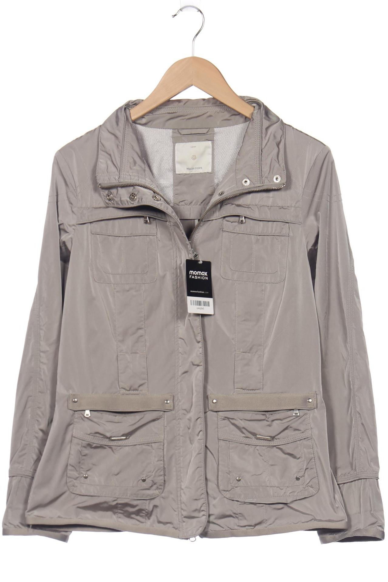 

Milestone Damen Jacke, silber, Gr. 40
