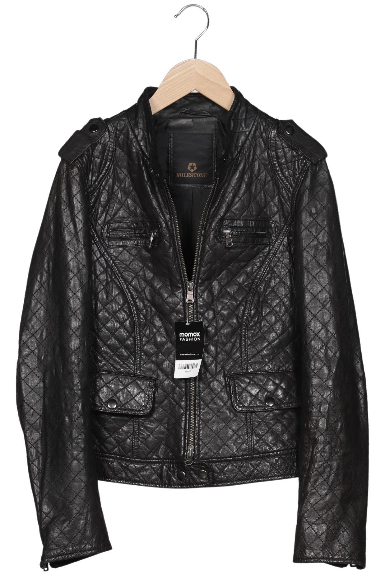 

Milestone Damen Jacke, schwarz, Gr. 36