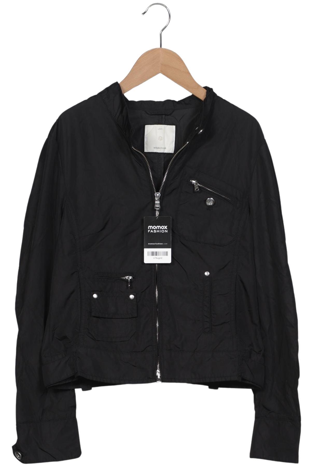 

Milestone Damen Jacke, schwarz, Gr. 38