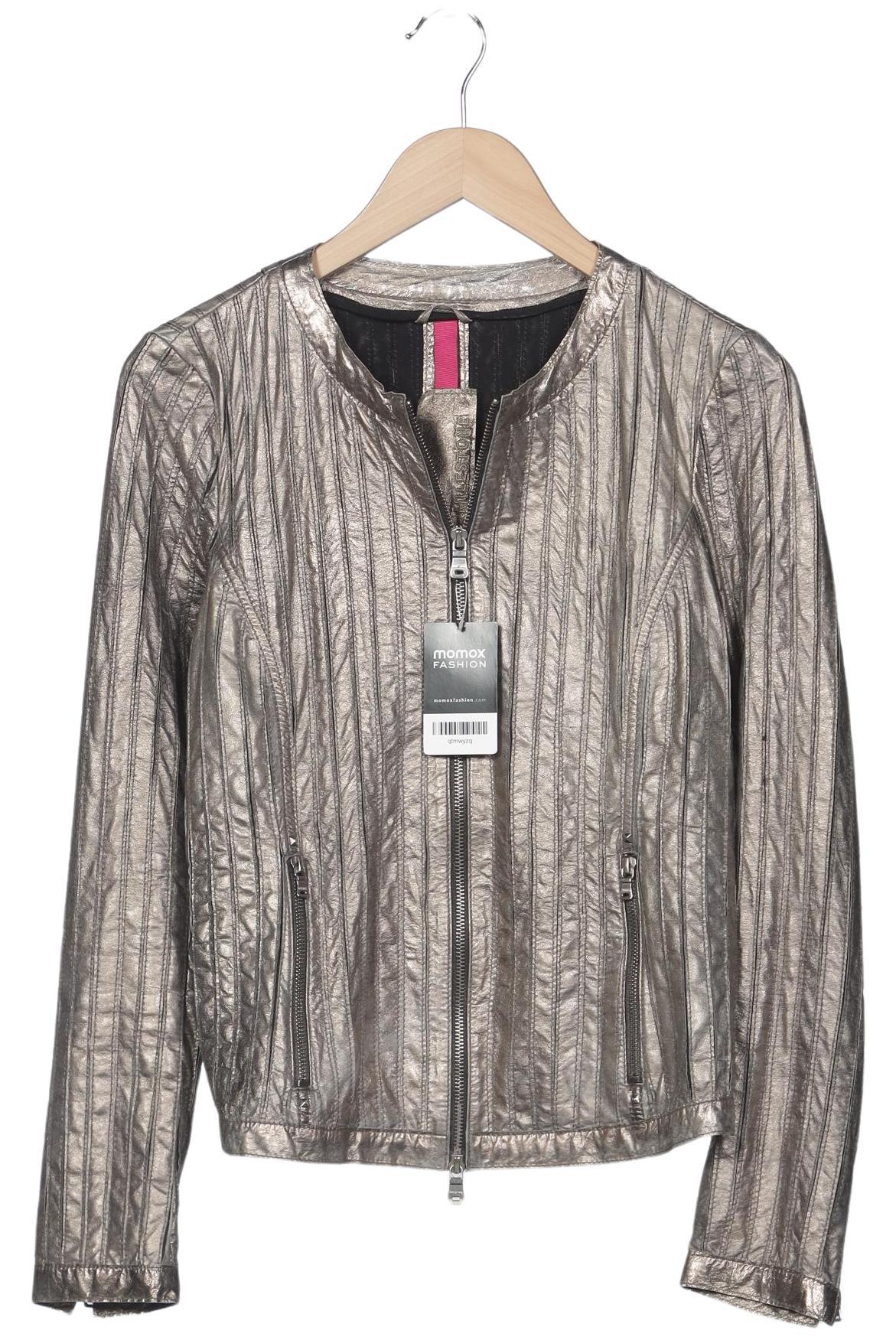 

Milestone Damen Jacke, silber, Gr. 42