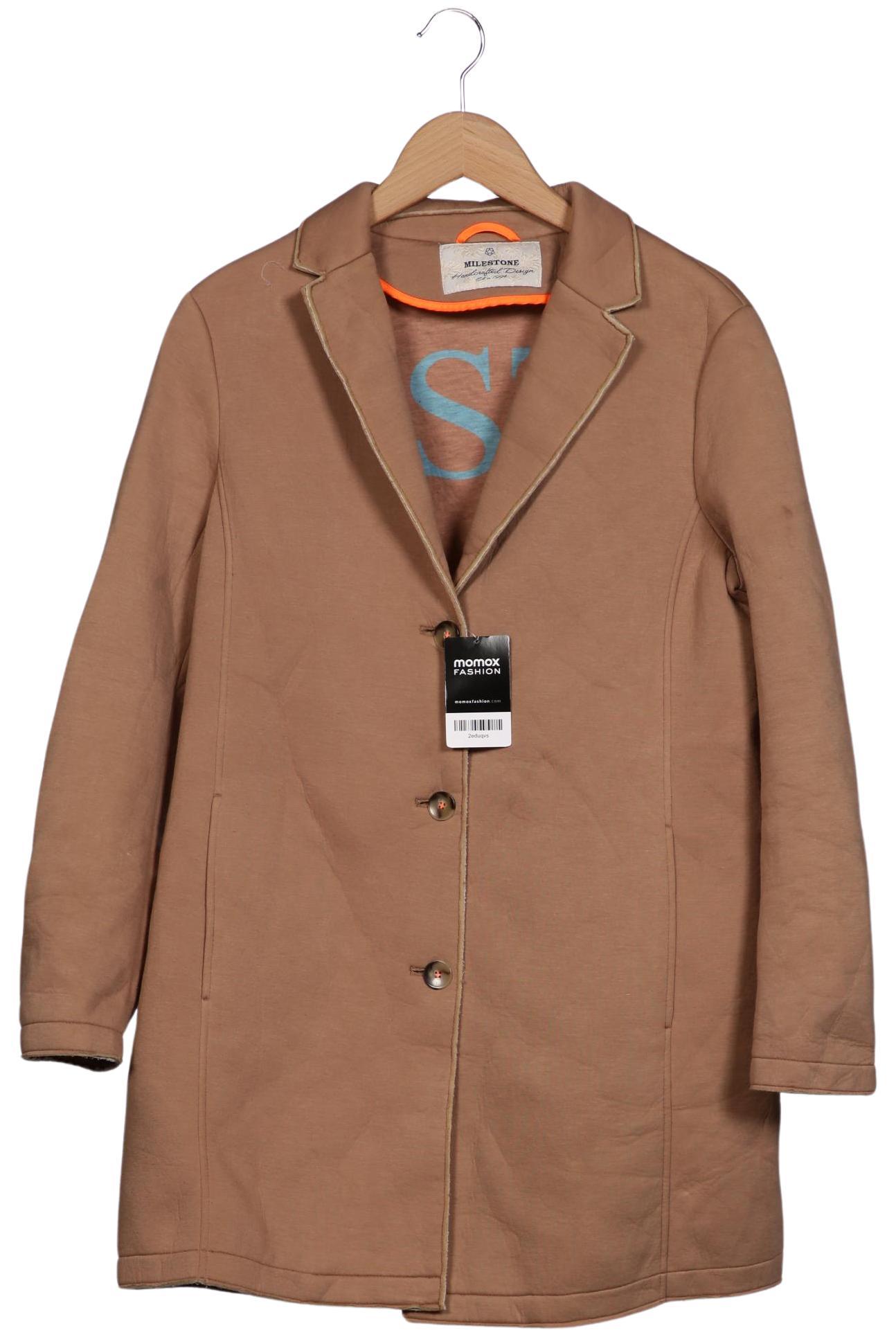 

Milestone Damen Mantel, beige, Gr. 42