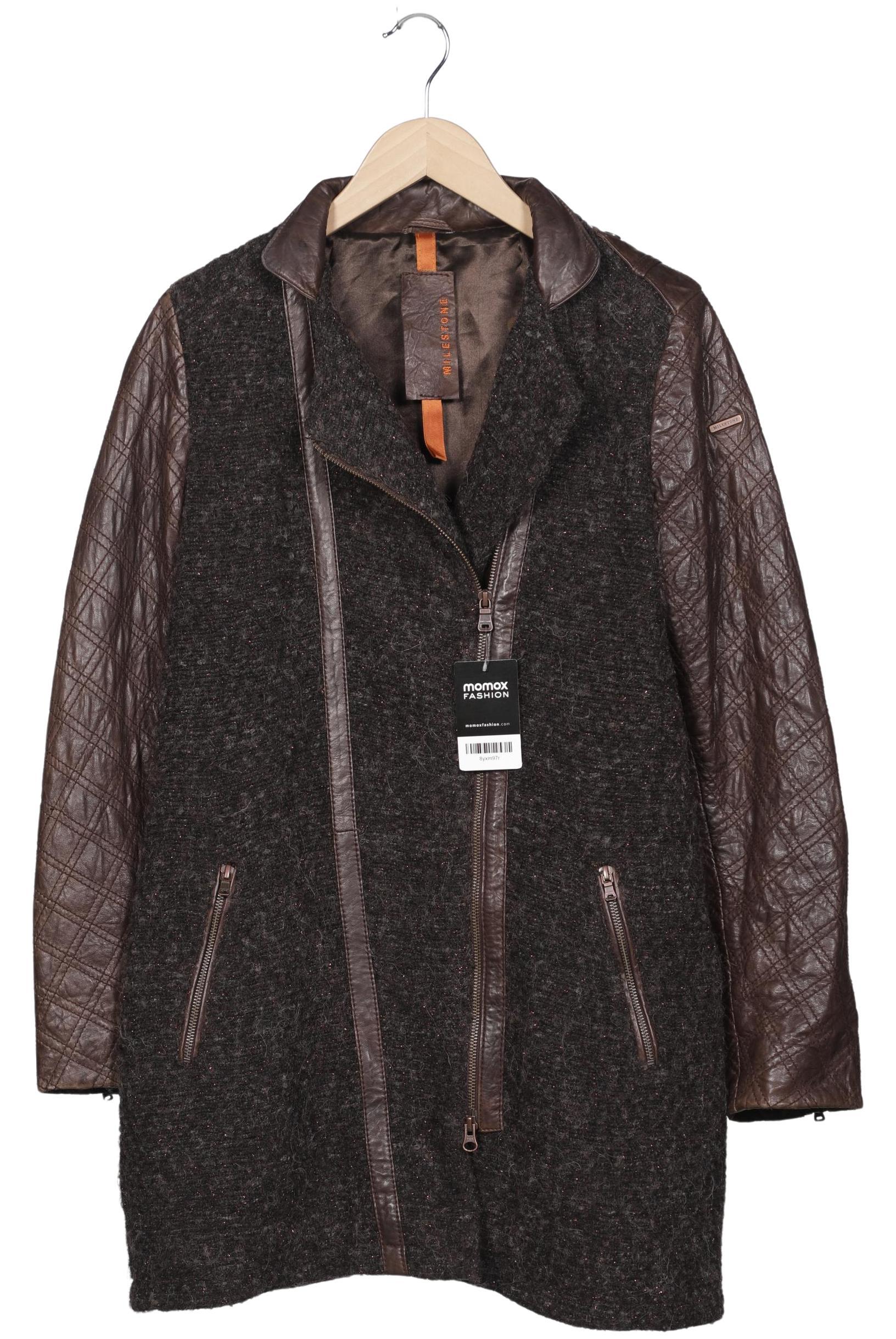 

Milestone Damen Mantel, braun, Gr. 42