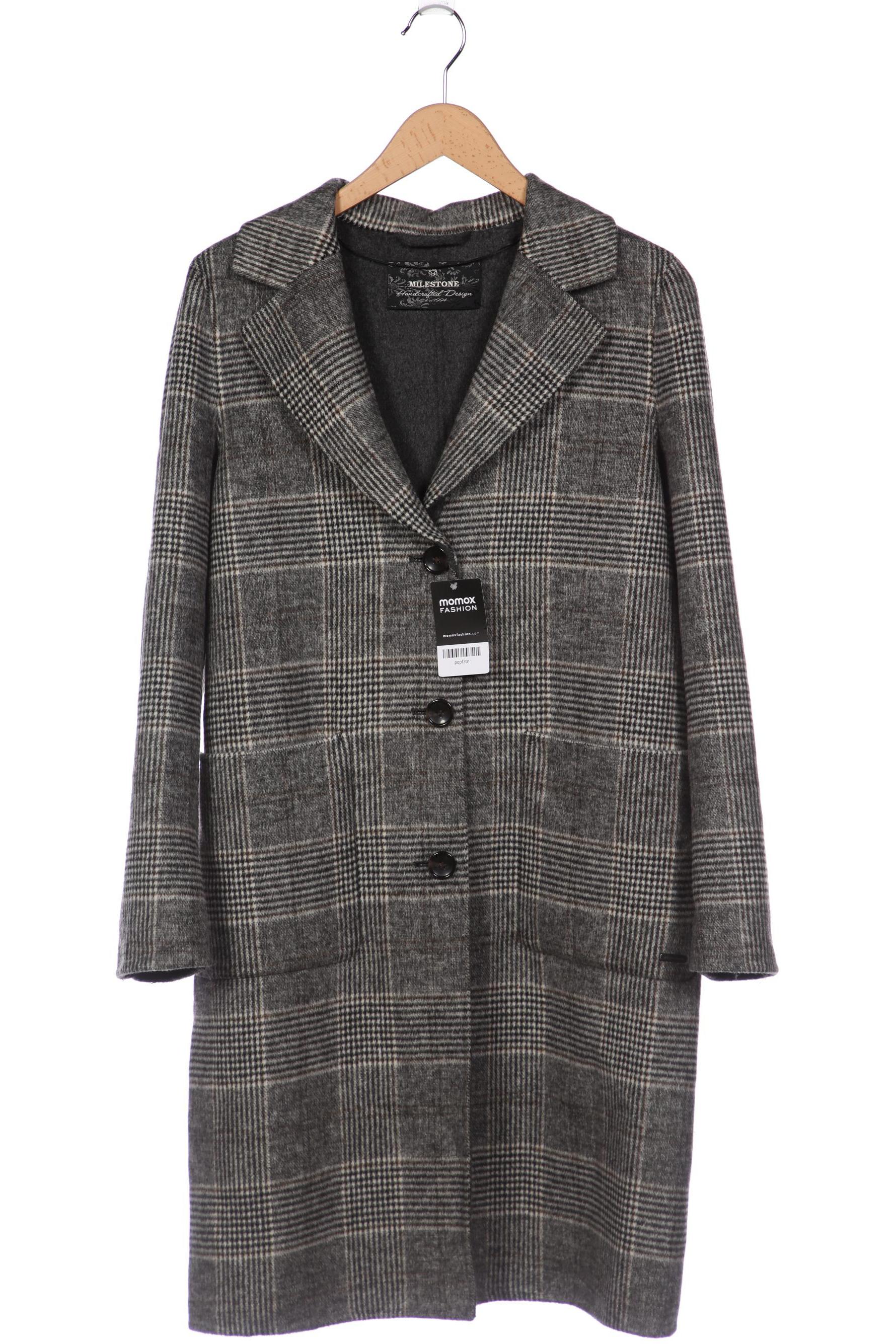 

Milestone Damen Mantel, grau, Gr. 34