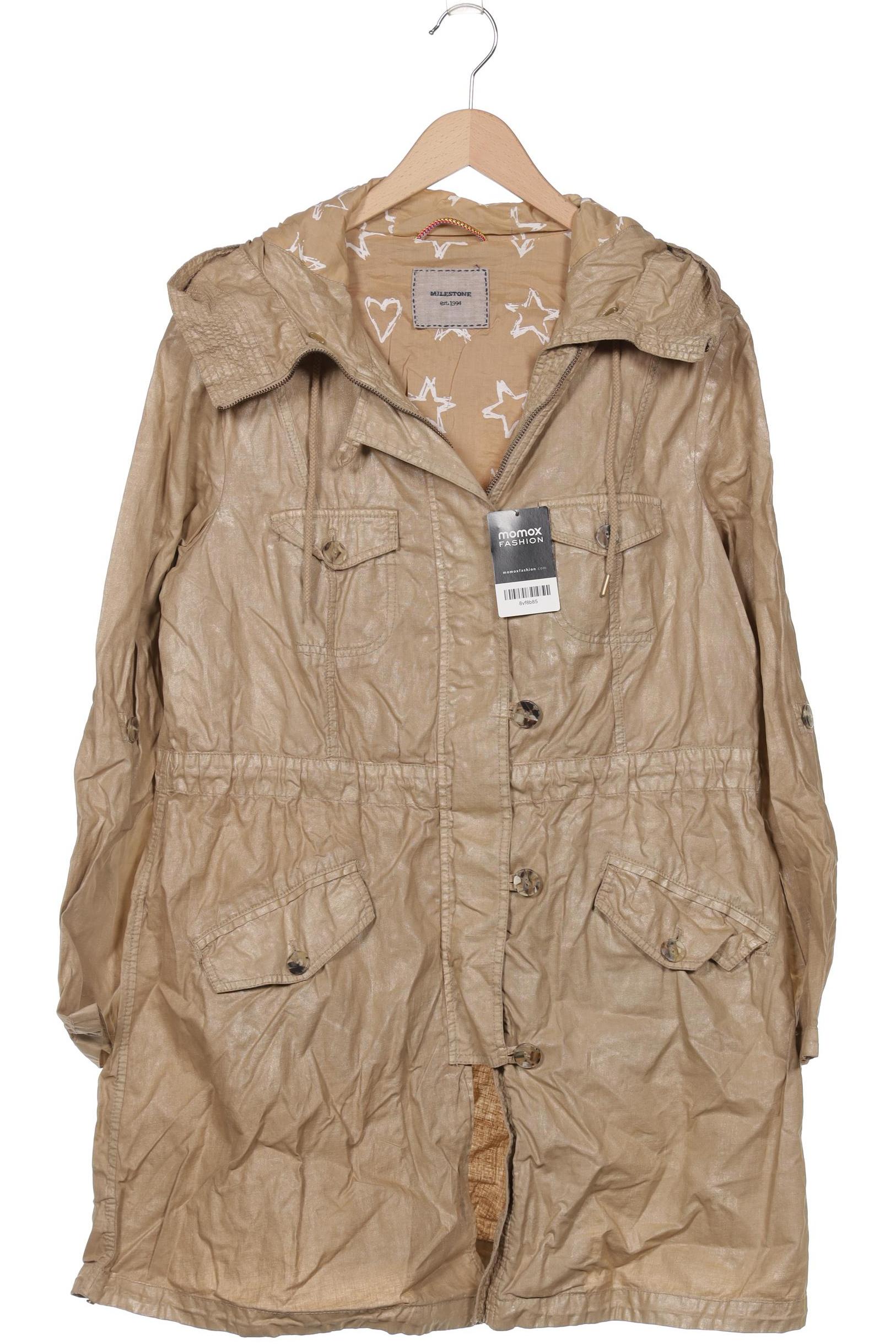 

Milestone Damen Mantel, beige, Gr. 44