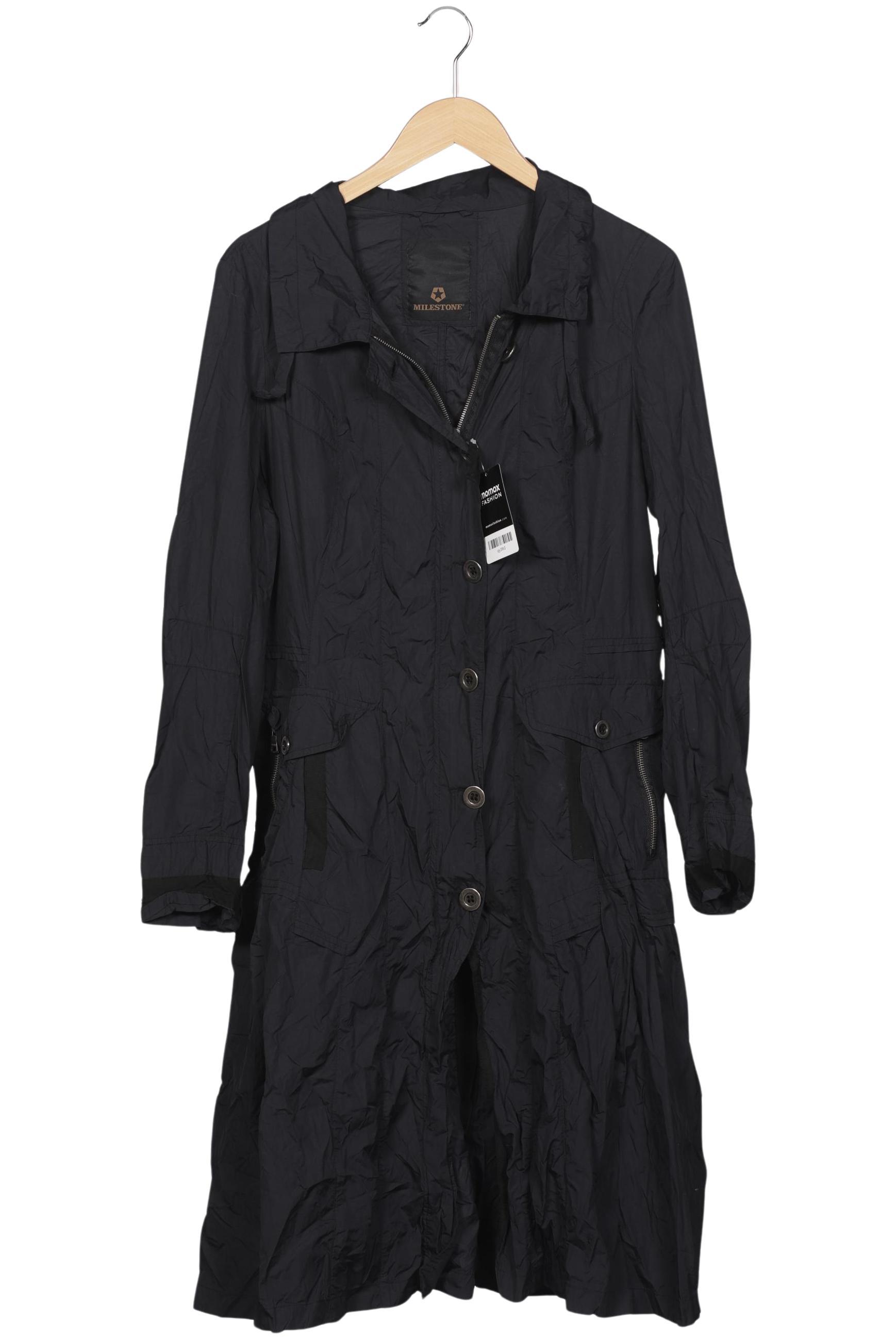 

Milestone Damen Mantel, marineblau, Gr. 38