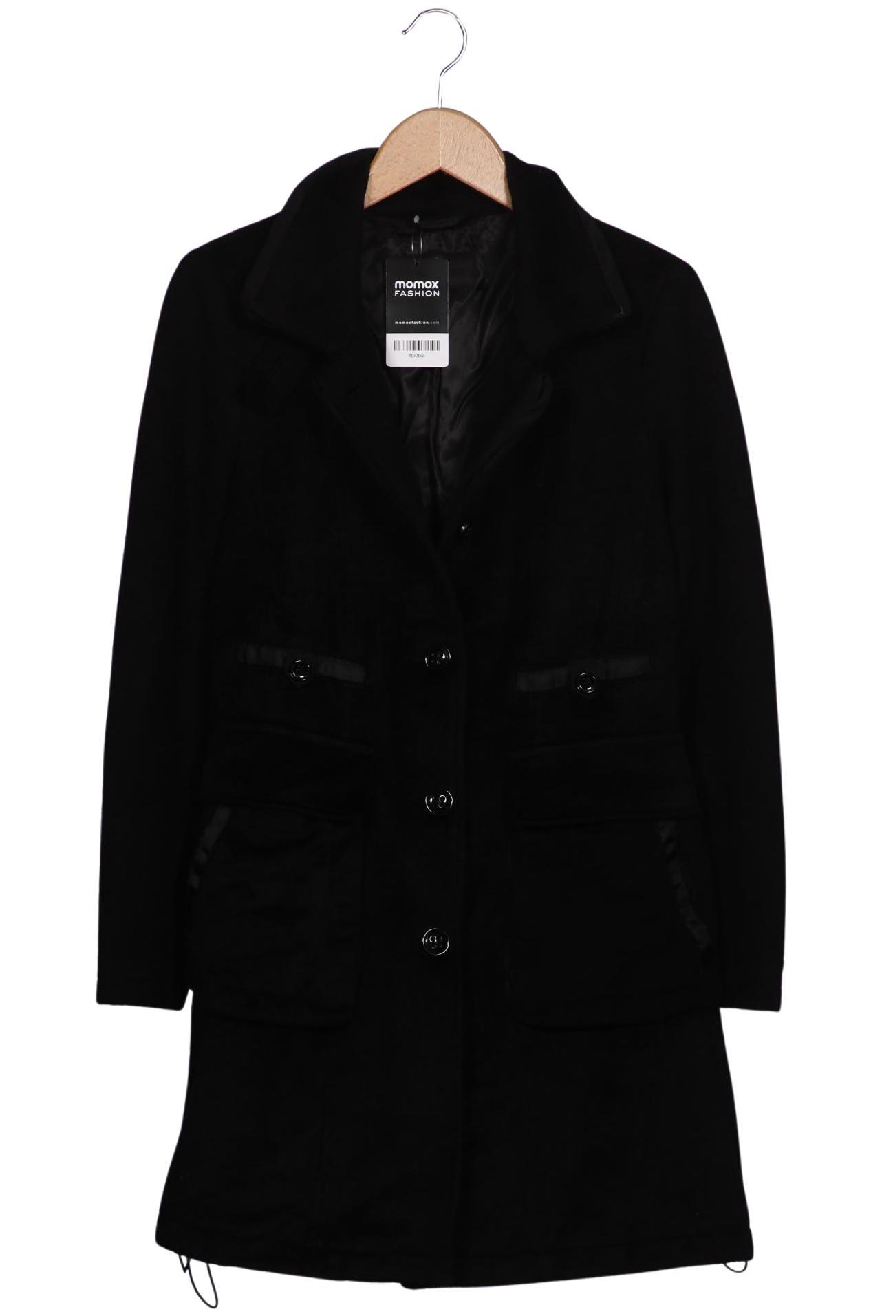 

Milestone Damen Mantel, schwarz, Gr. 36