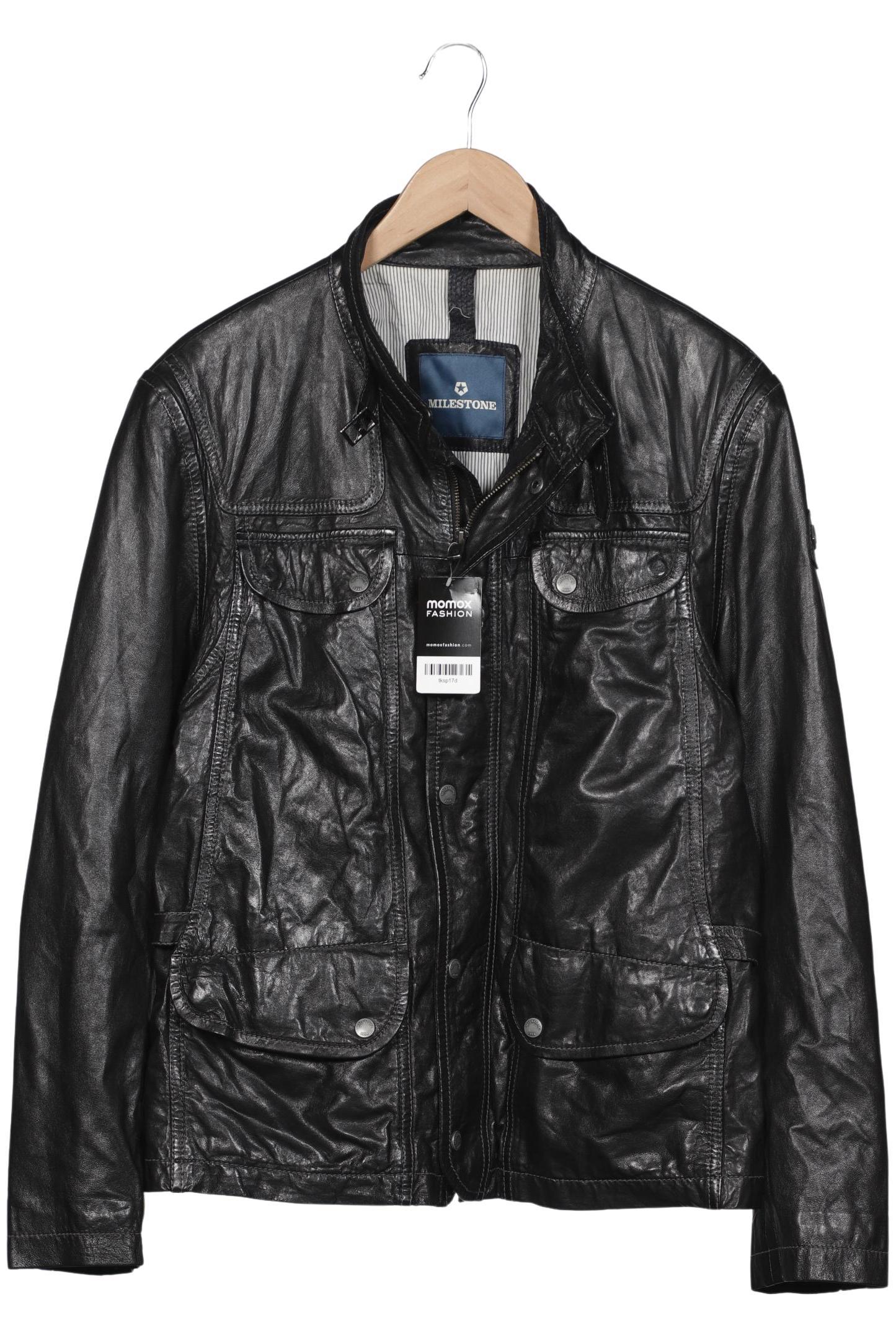 

Milestone Herren Jacke, schwarz, Gr. 50