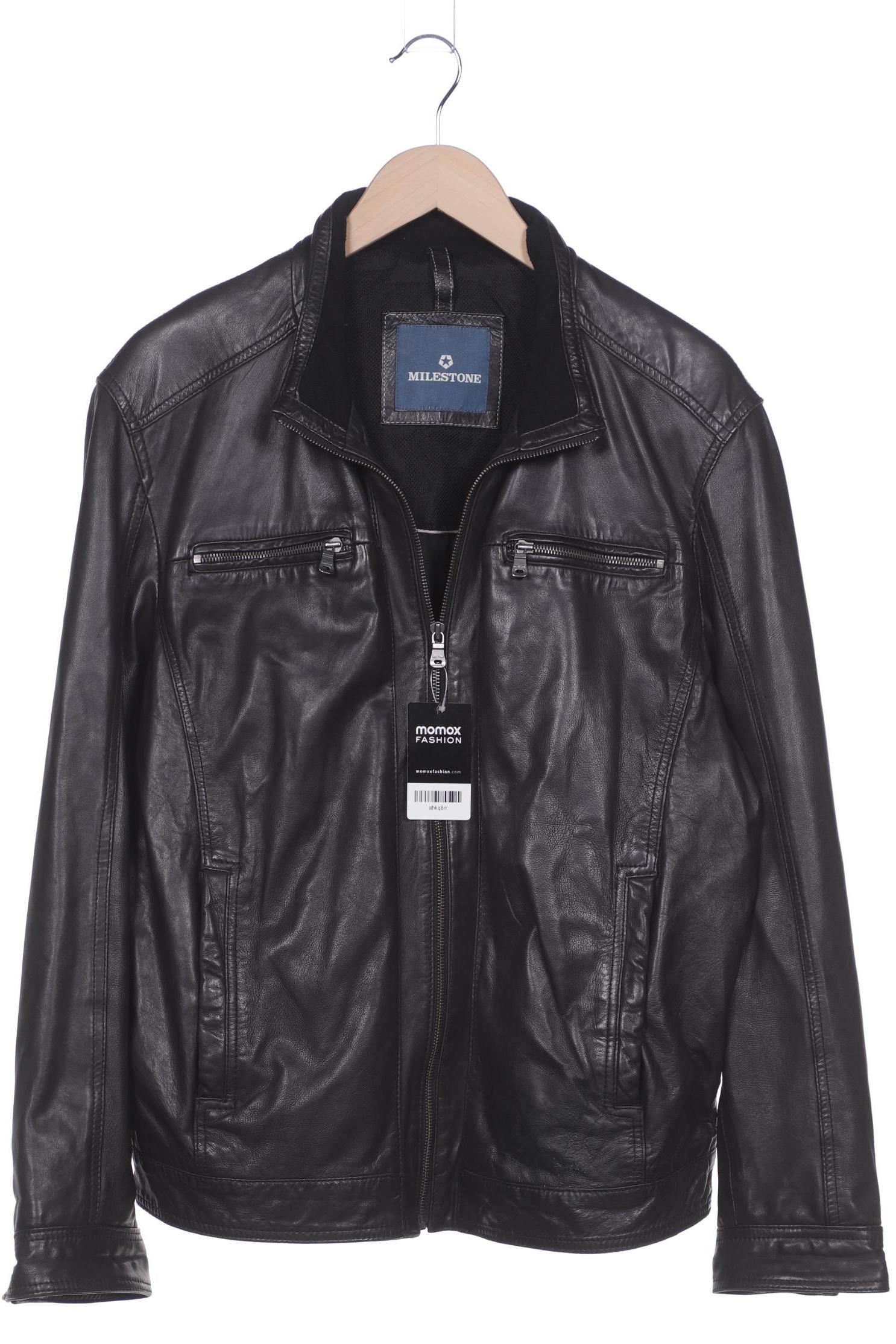

Milestone Herren Jacke, schwarz, Gr. 27