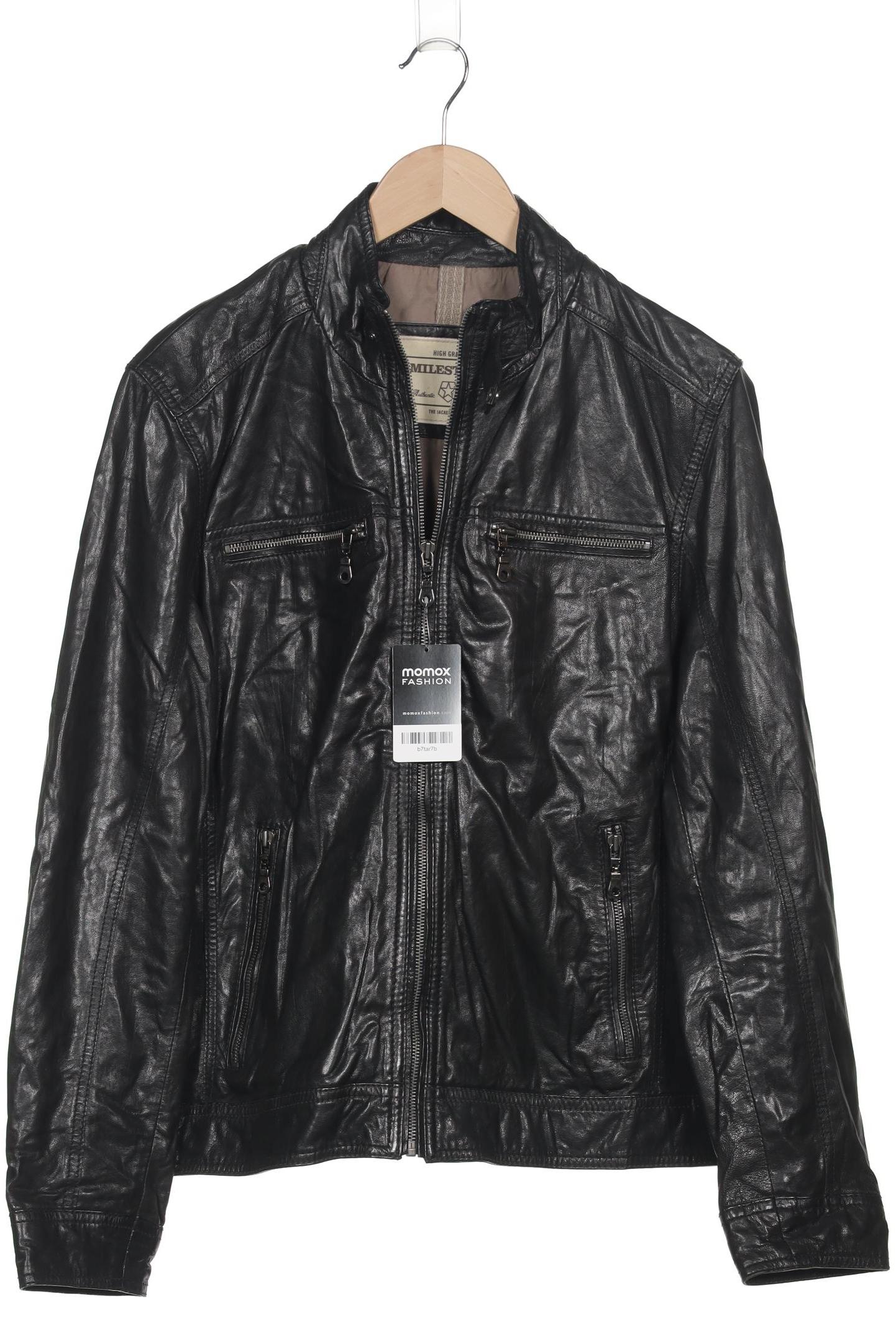 

Milestone Herren Jacke, schwarz, Gr. 50