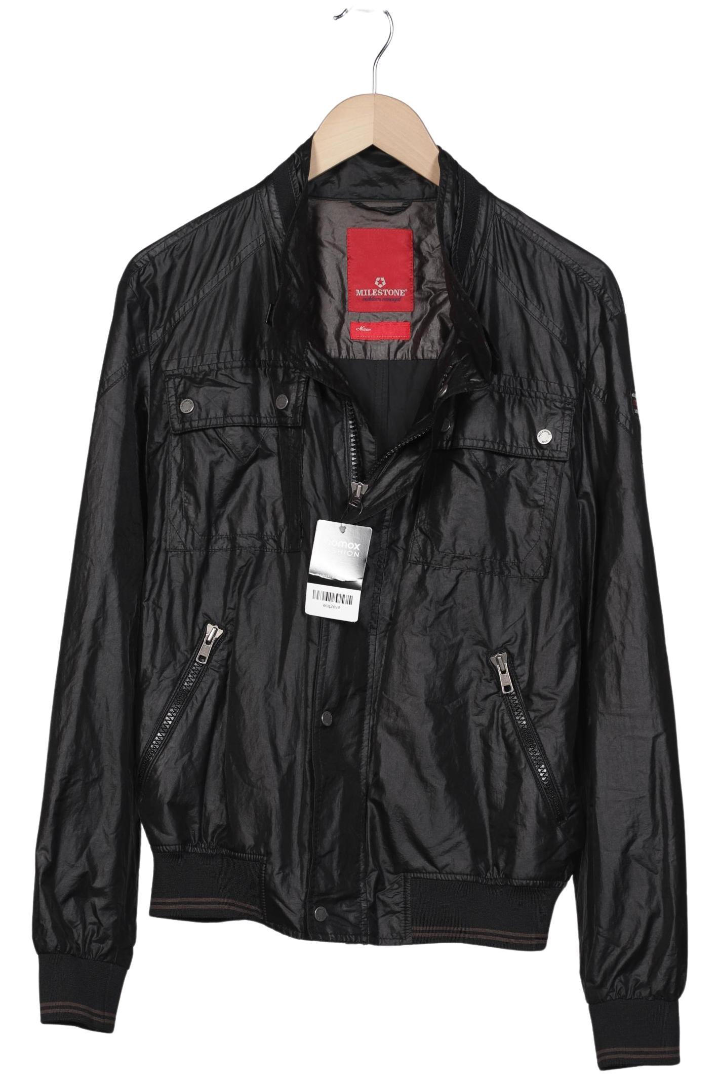

Milestone Herren Jacke, schwarz, Gr. 50
