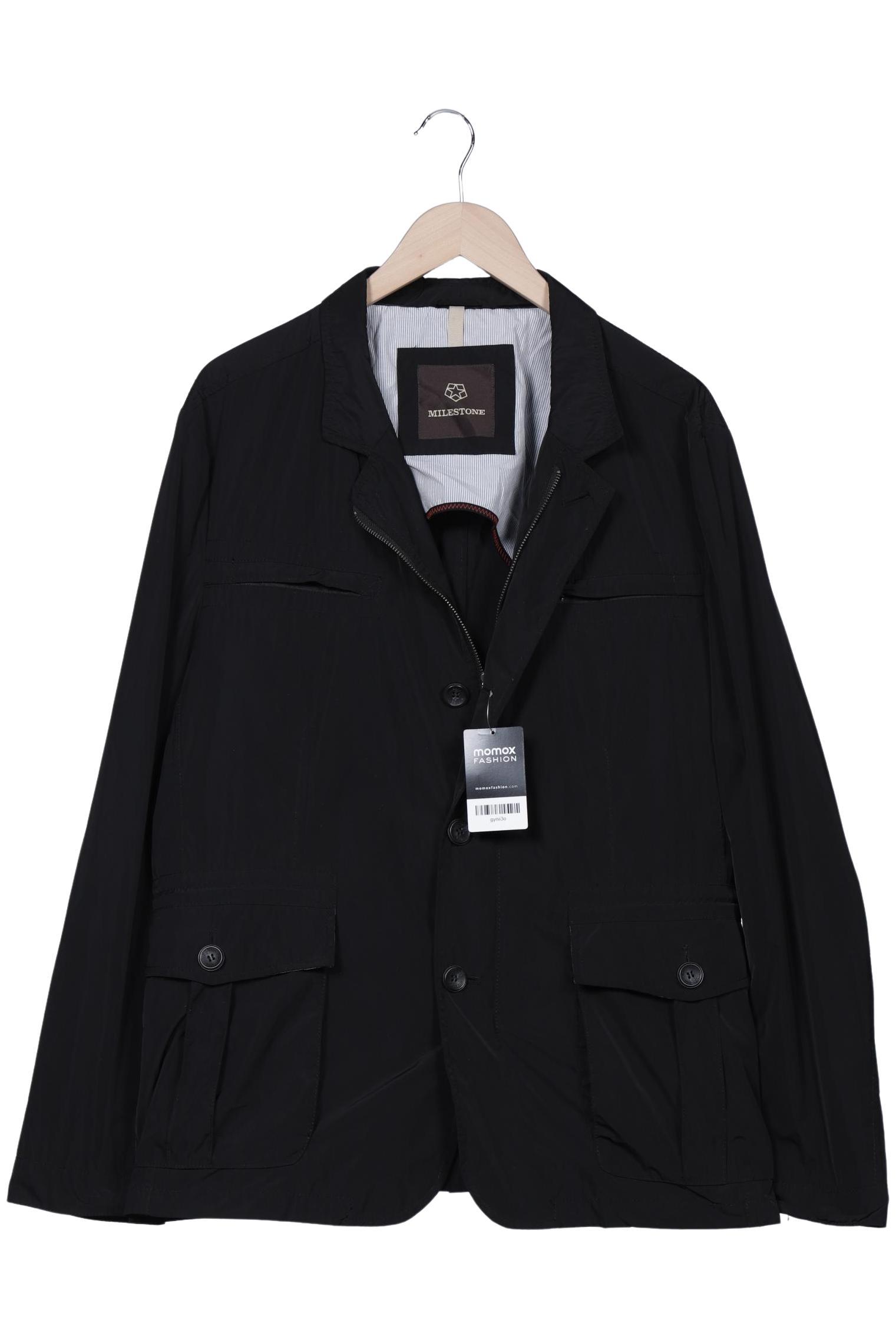 

Milestone Herren Jacke, schwarz, Gr. 56