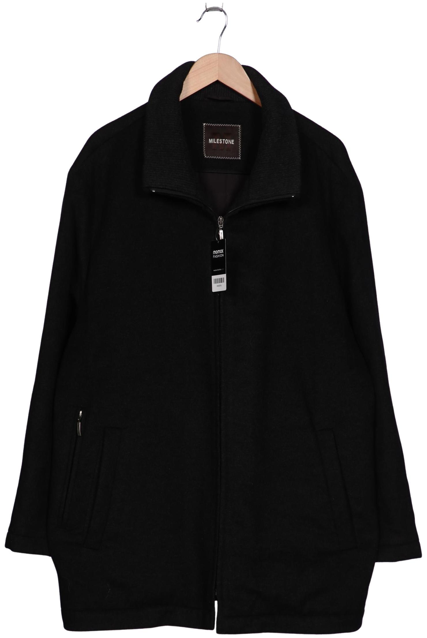 

Milestone Herren Mantel, schwarz, Gr. 28