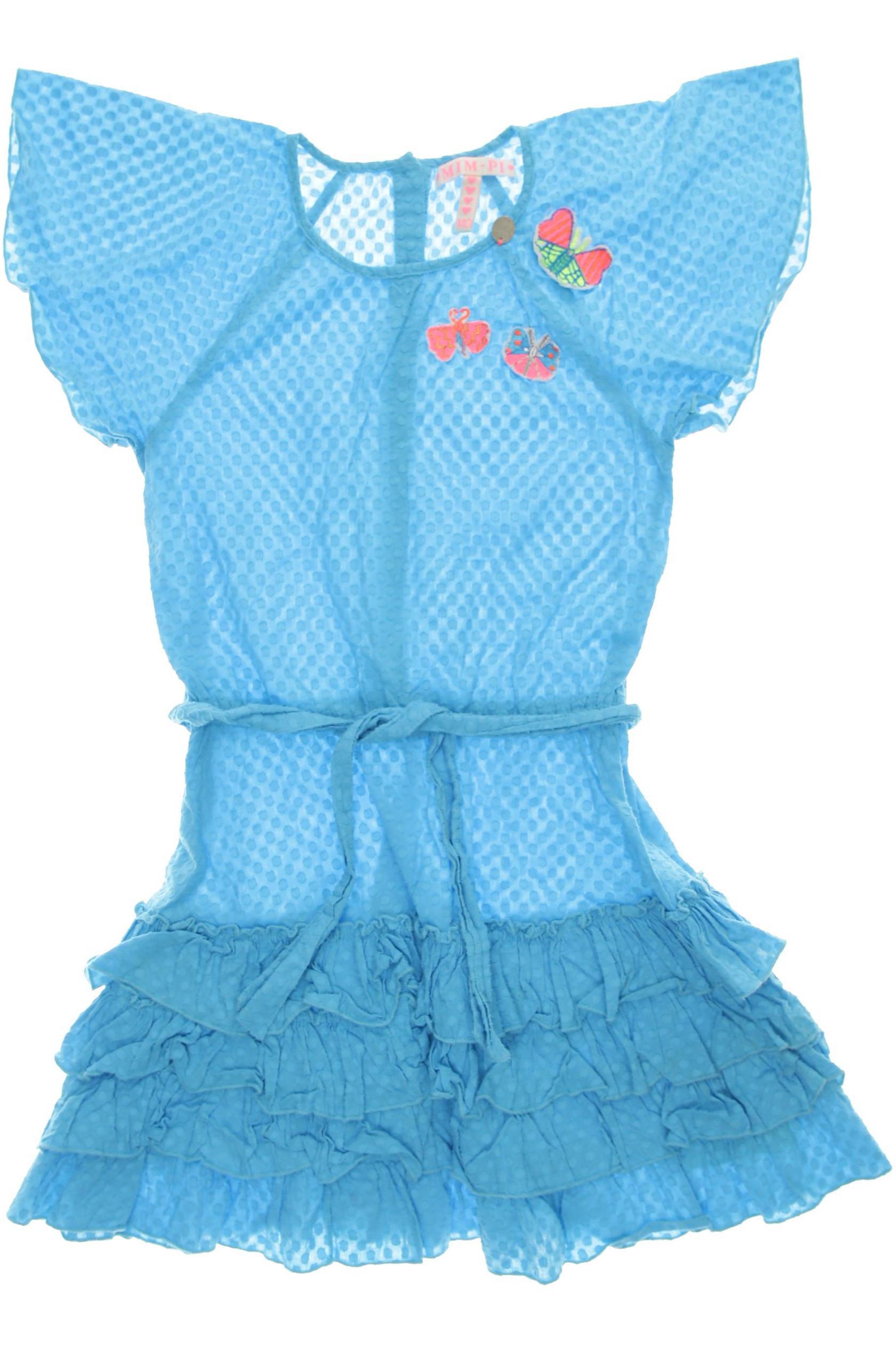 

Mim pi Mädchen Kleid, blau, Gr. 140
