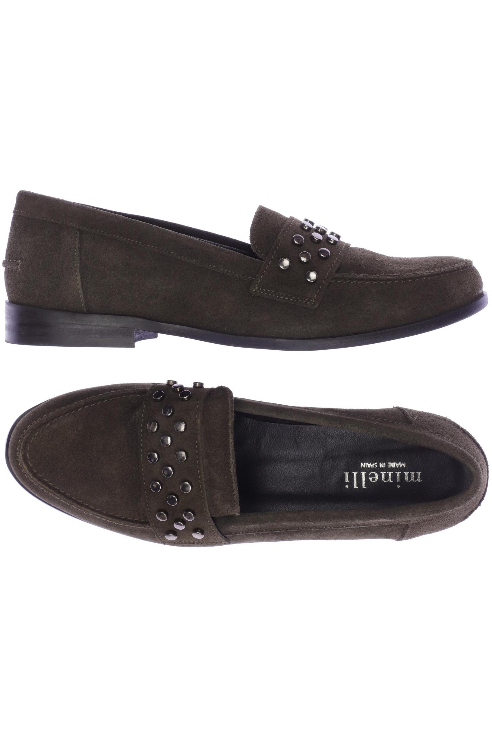 

minelli Damen Halbschuh, grün, Gr. 36