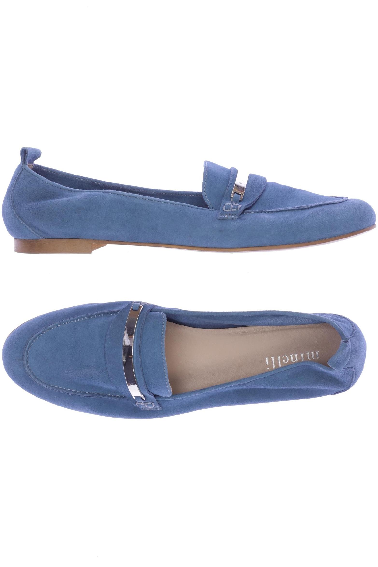 

minelli Damen Halbschuh, blau, Gr. 39