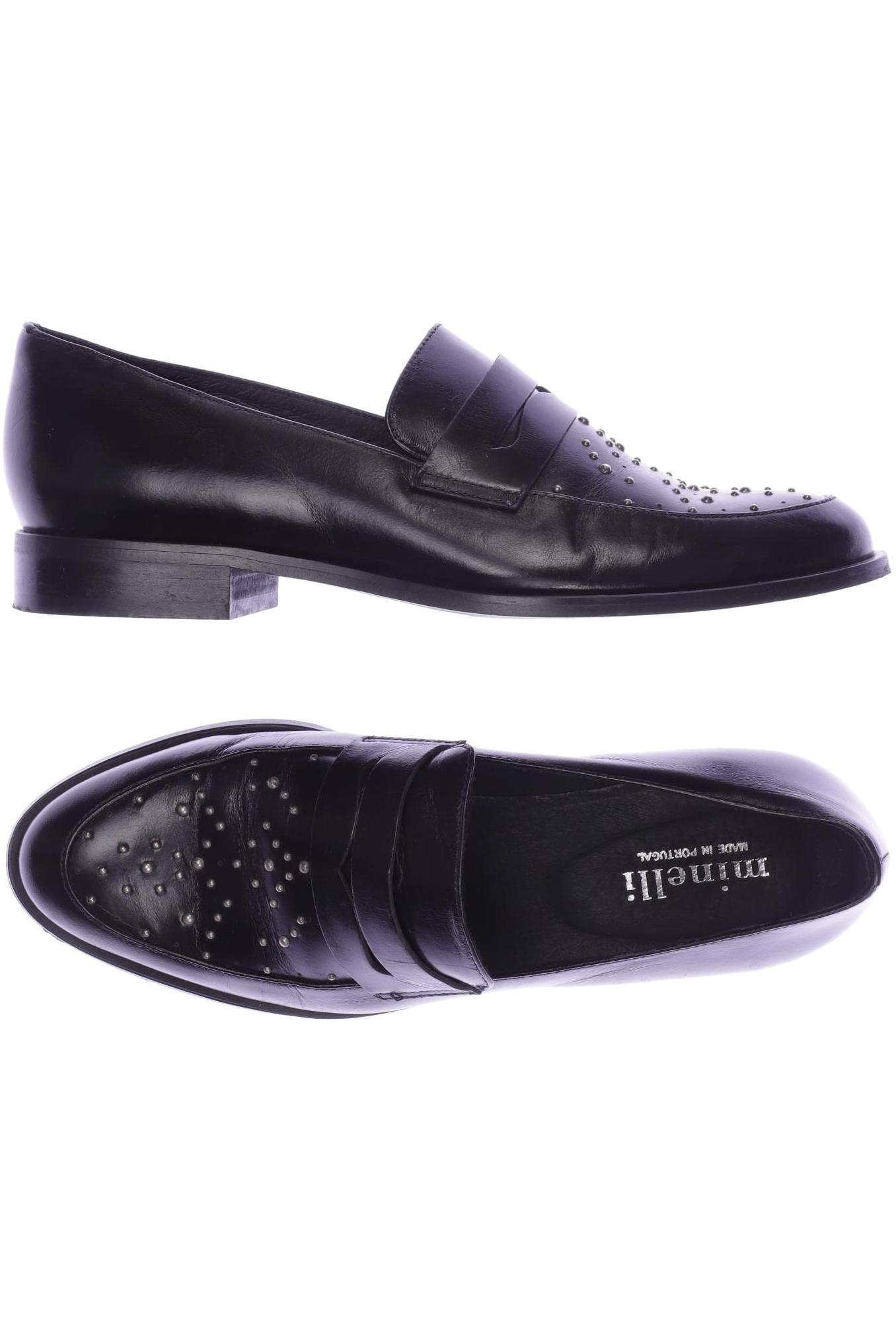 

minelli Damen Halbschuh, schwarz, Gr. 35