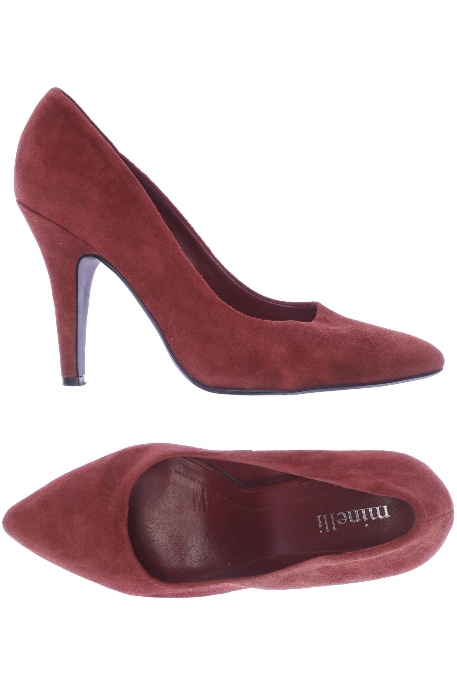 

minelli Damen Pumps, rot, Gr. 38