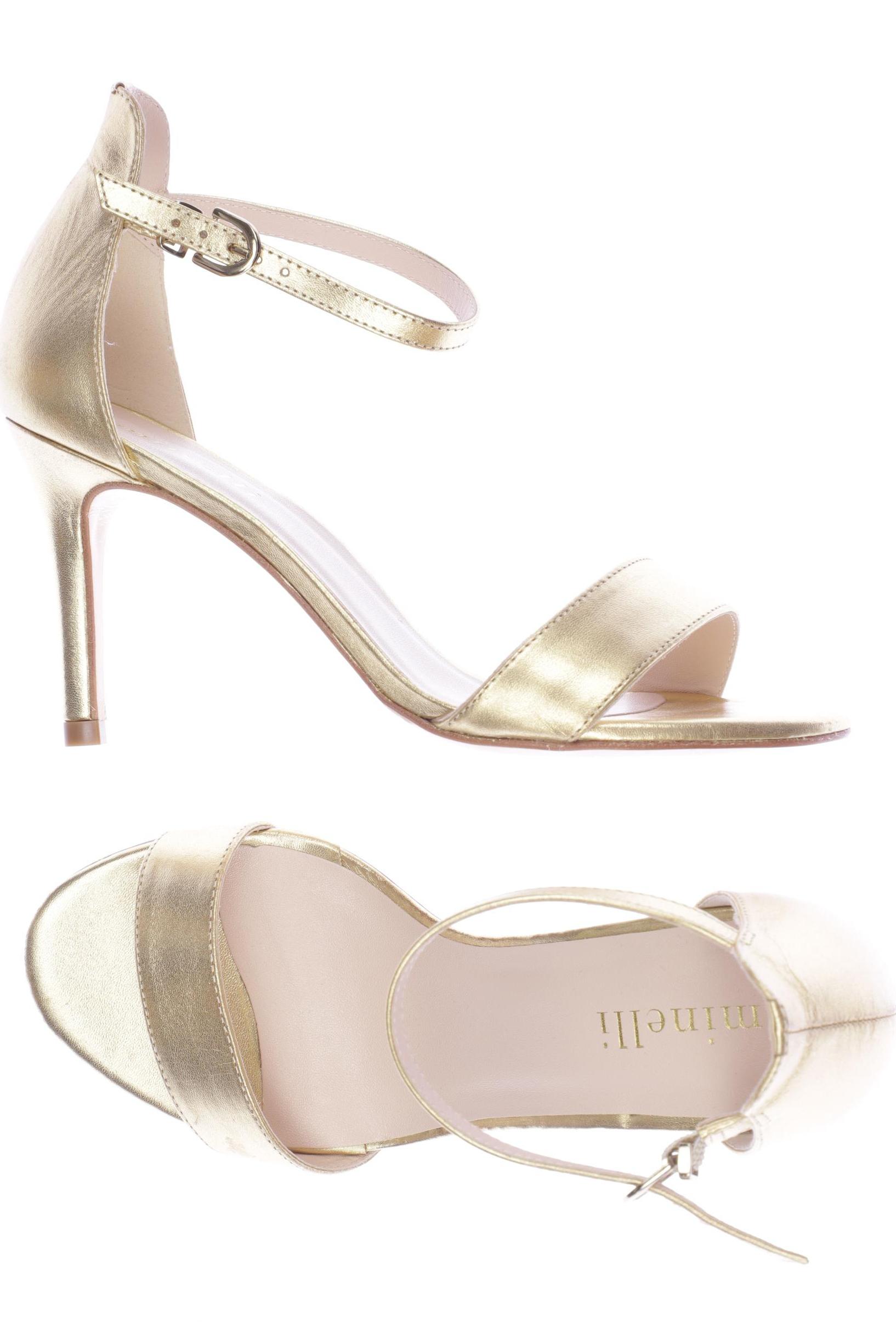

minelli Damen Pumps, gold, Gr. 35